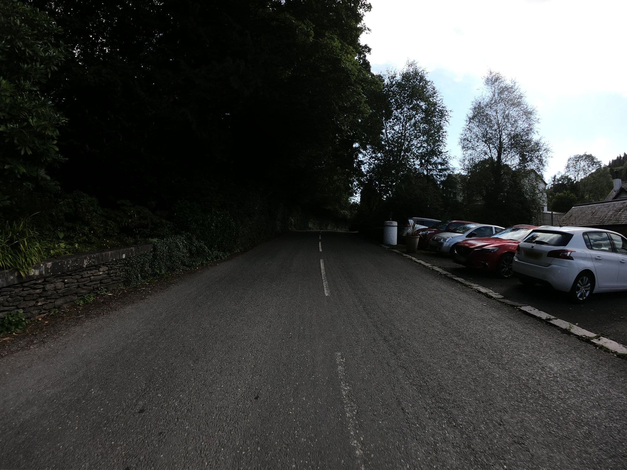 Street view near Boathouse Hotel, Grange-over-Sands — © joostjakob (CC BY-SA · Mapillary)