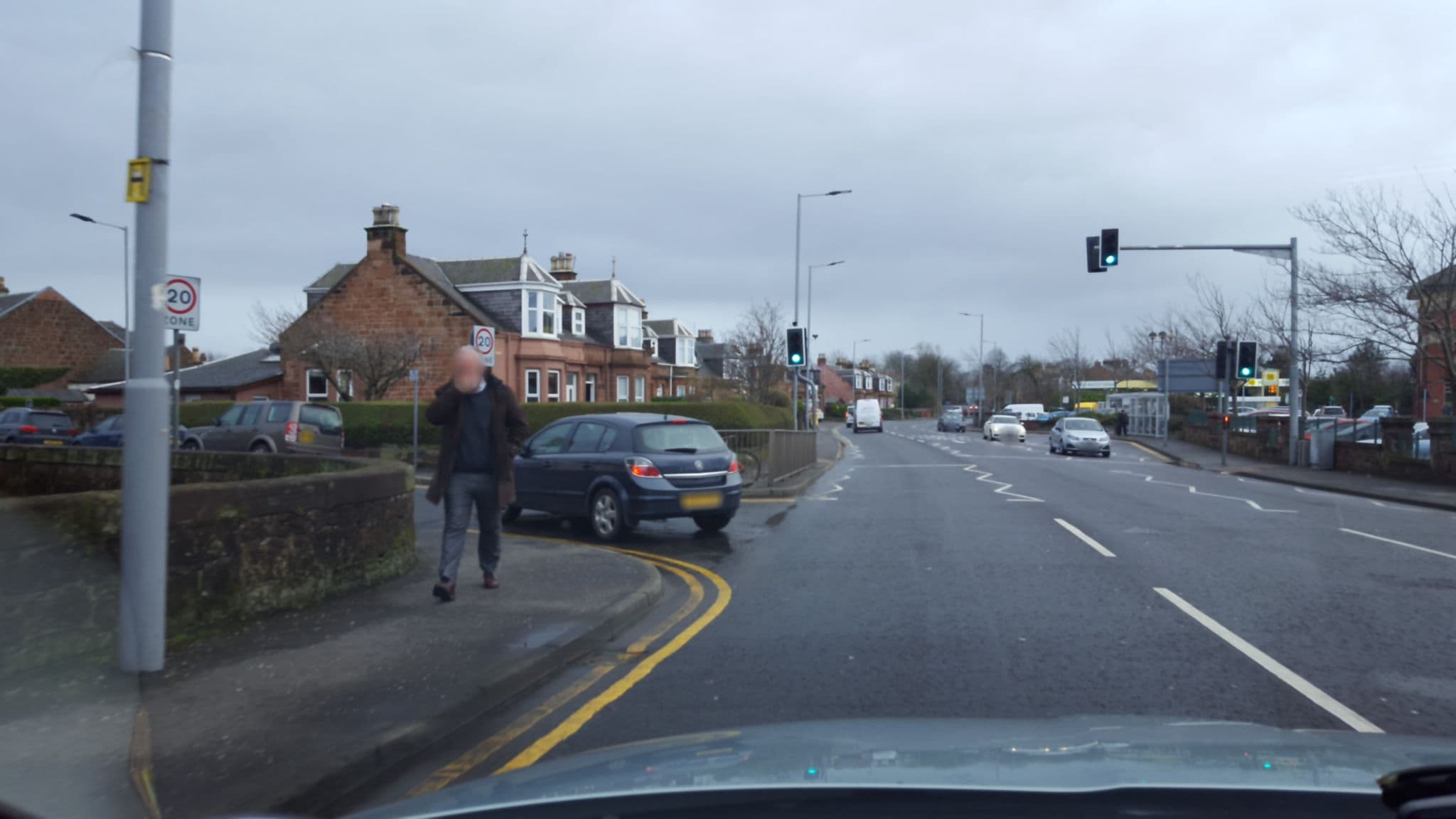 Street view near Greystones, Ayr — © hobgoblin (CC BY-SA · Mapillary)
