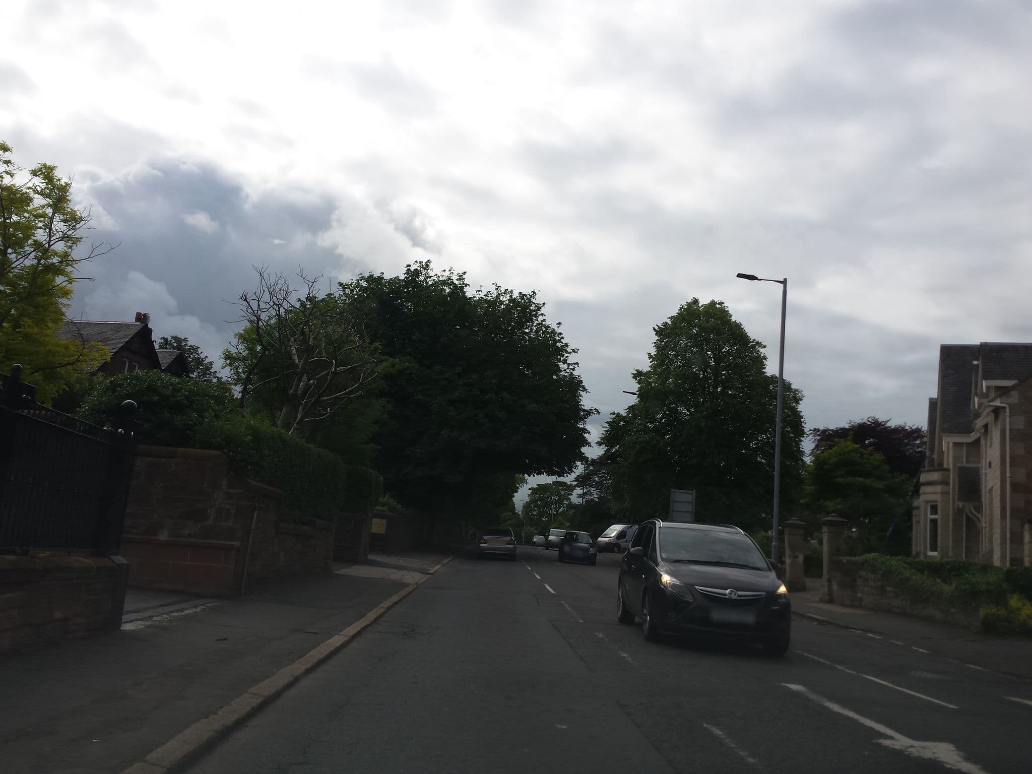 Street view near Rosemount House & Stables Cottage, Ayr — © rudolfmayer (CC BY-SA · Mapillary)