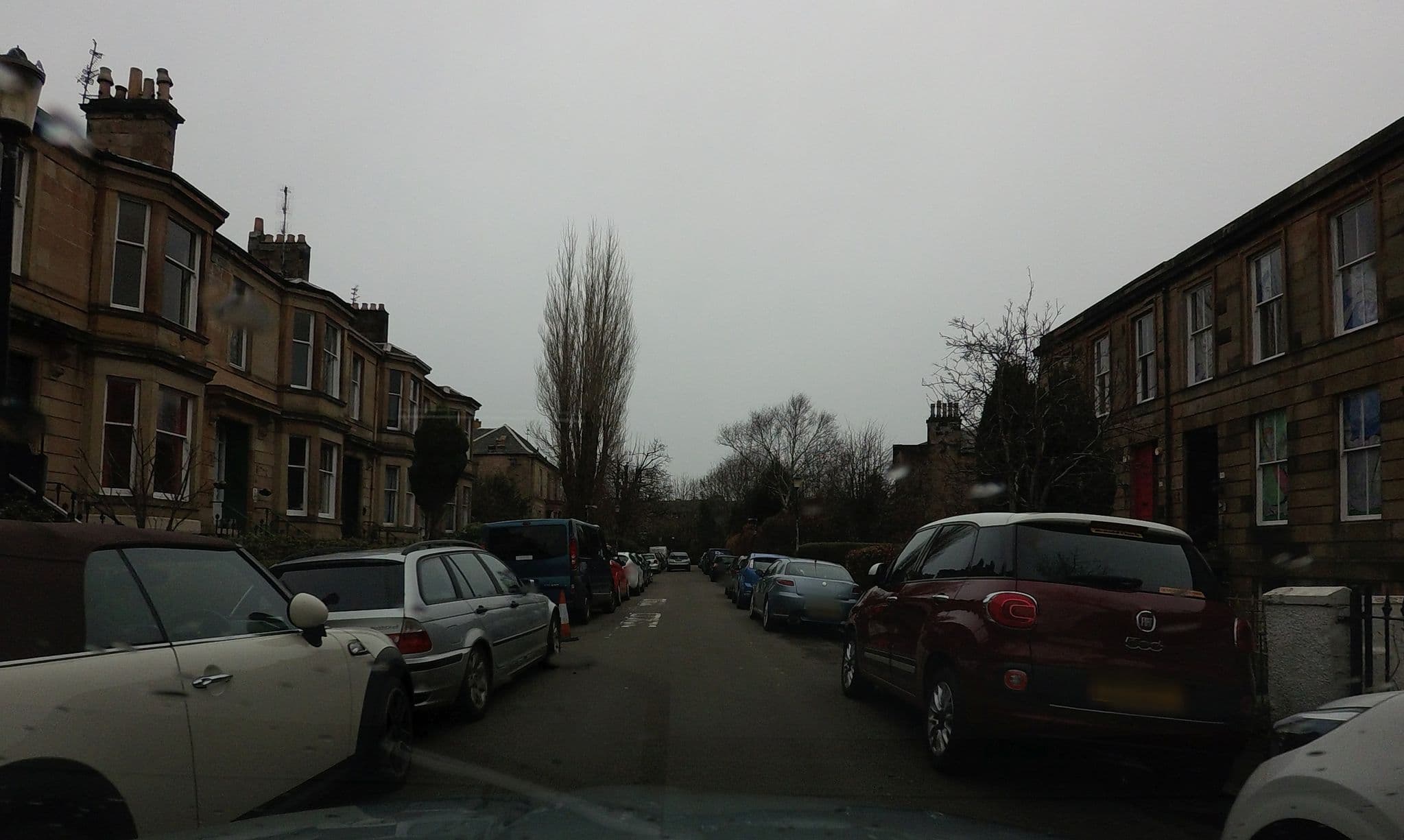 Street view near Wee But N Ben, Glasgow — © hobgoblin (CC BY-SA · Mapillary)