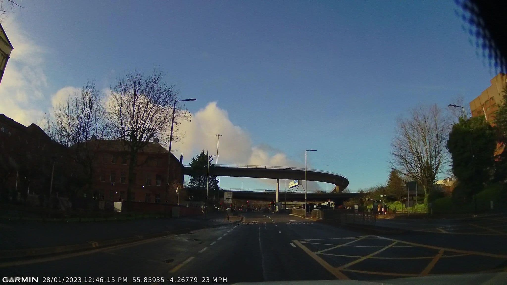 Street view near The Menzies Hotel, Glasgow — © gmc (CC BY-SA · Mapillary)