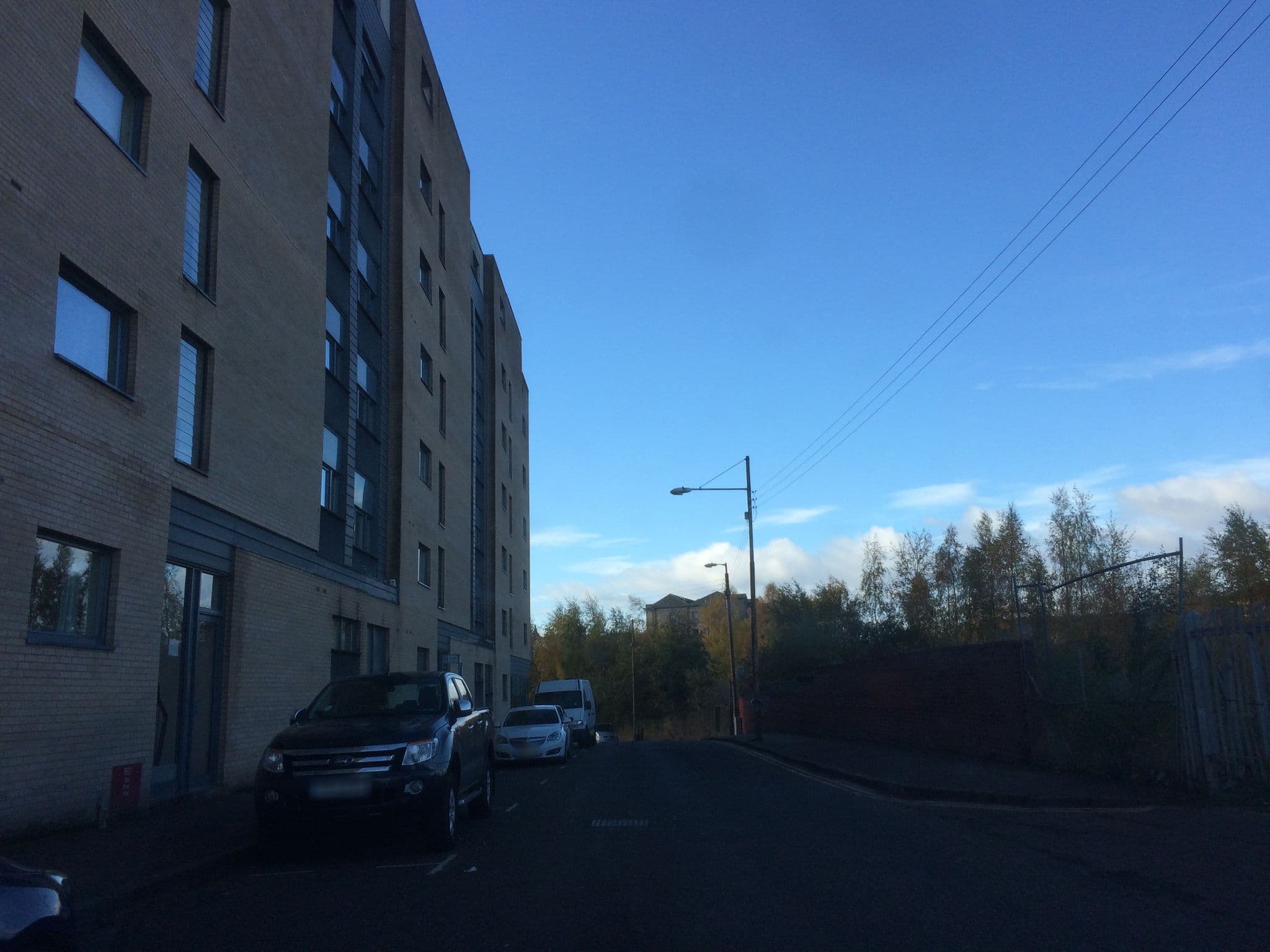 Street view near James Duncan House, Glasgow — © gmc (CC BY-SA · Mapillary)