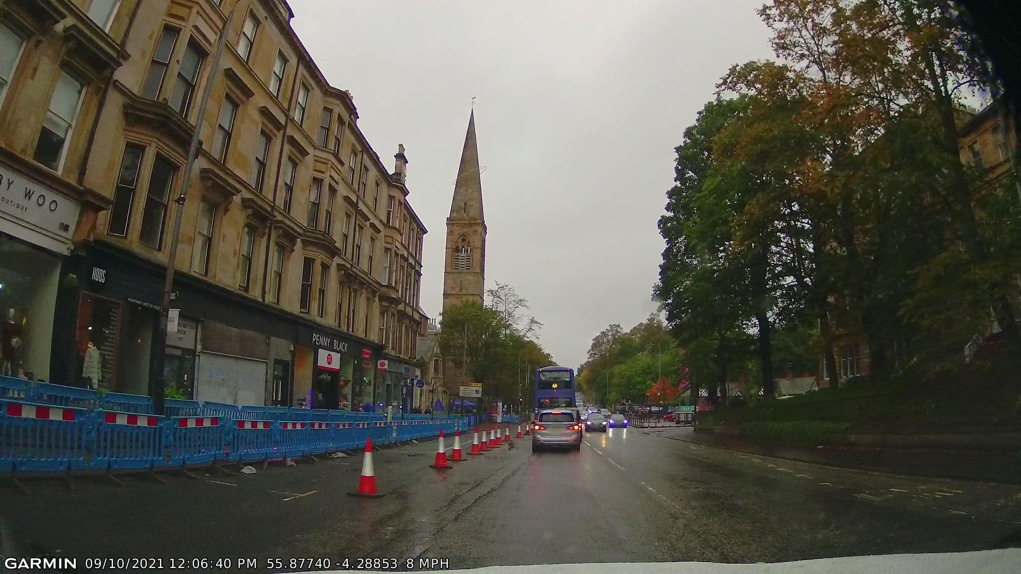 Street view near The Georgian Hotel, Glasgow — © gmc (CC BY-SA · Mapillary)