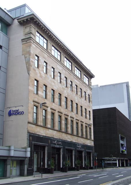 Hotel Indigo Glasgow (via Wikimedia Commons, CC BY-SA 2.0)