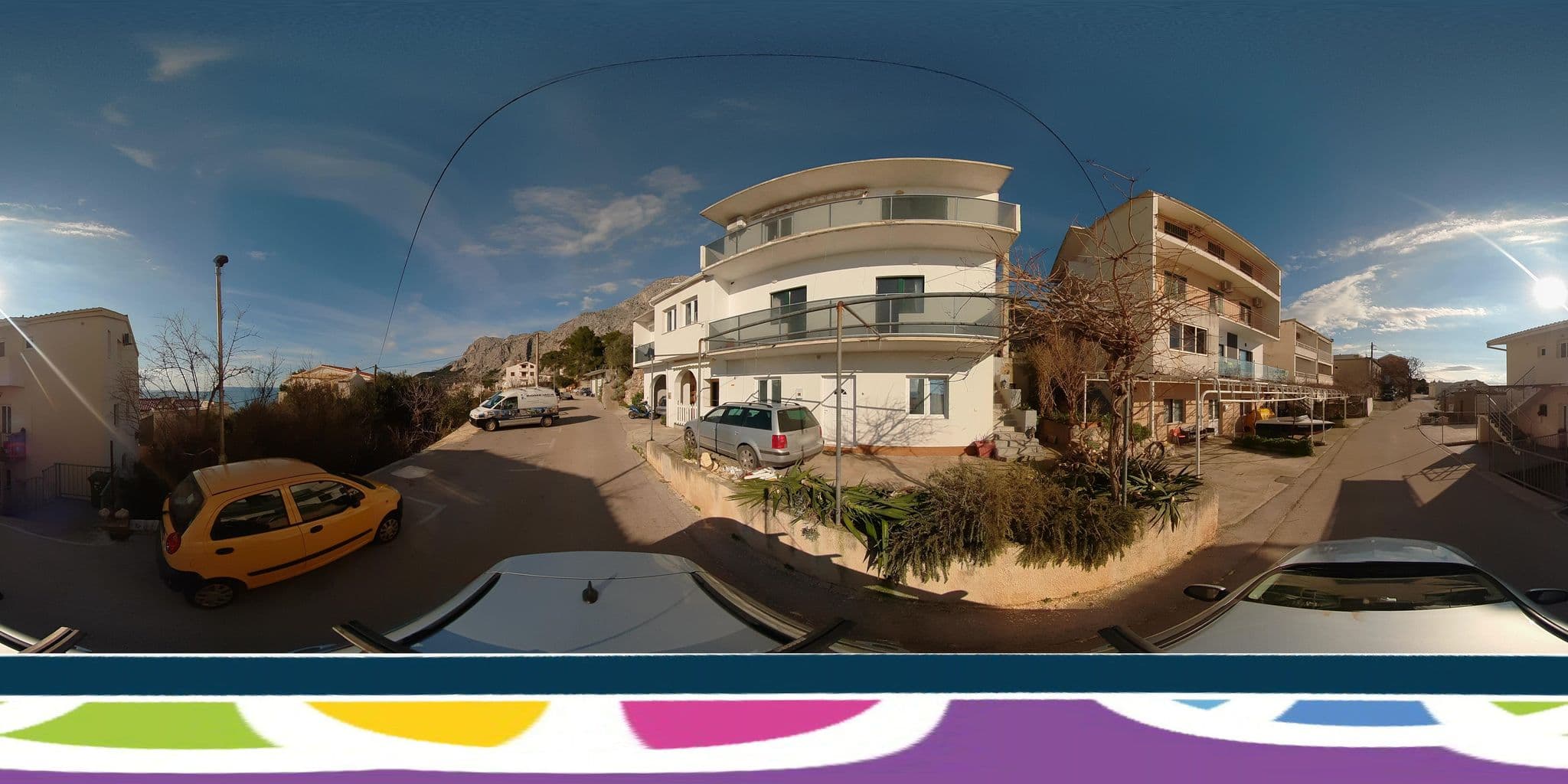 Street view near Villa Leona, Podgora — © SilvioBasic (CC BY-SA · Mapillary)