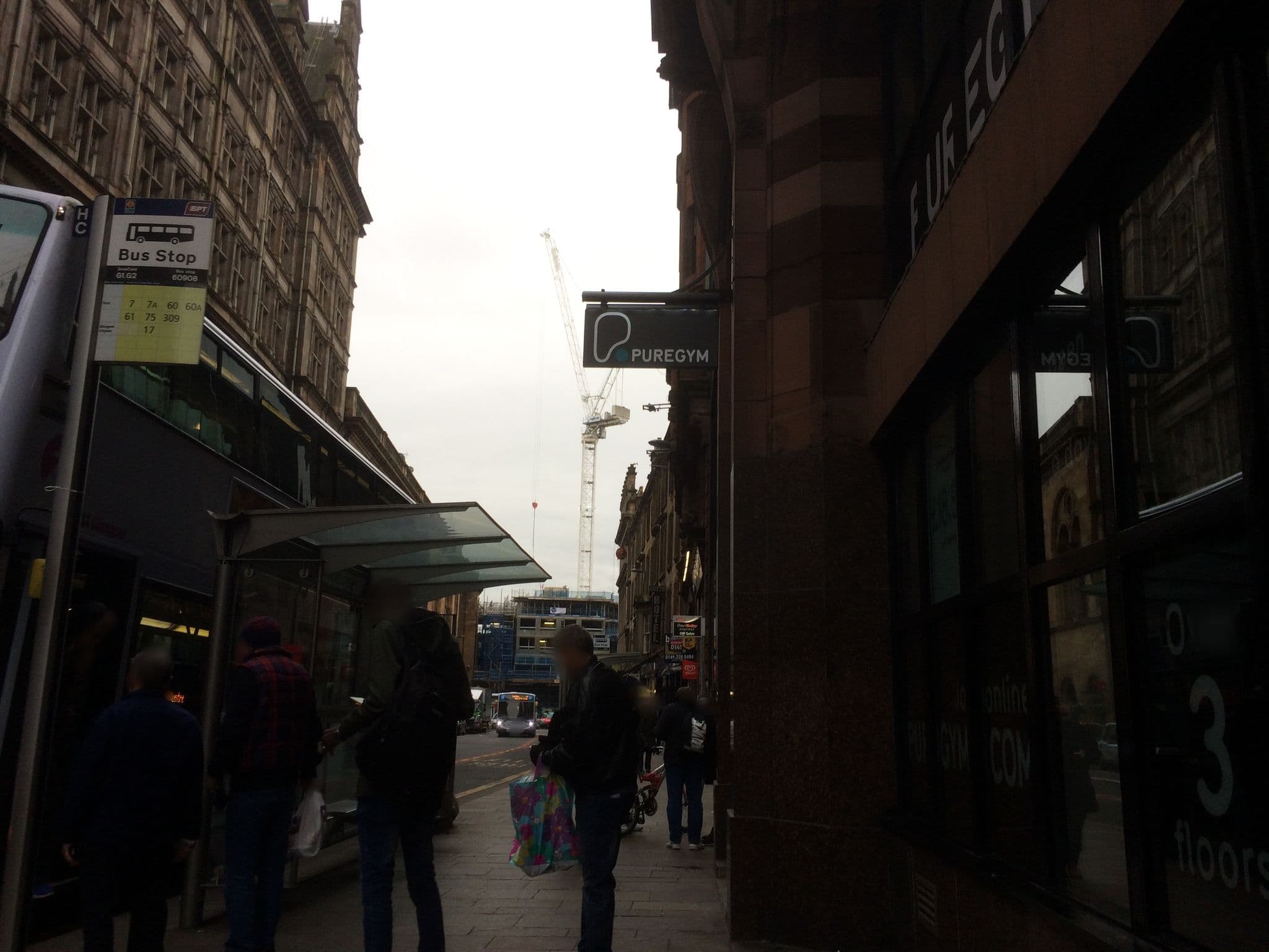 Street view near Grand Central Hotel, Glasgow — © gmc (CC BY-SA · Mapillary)