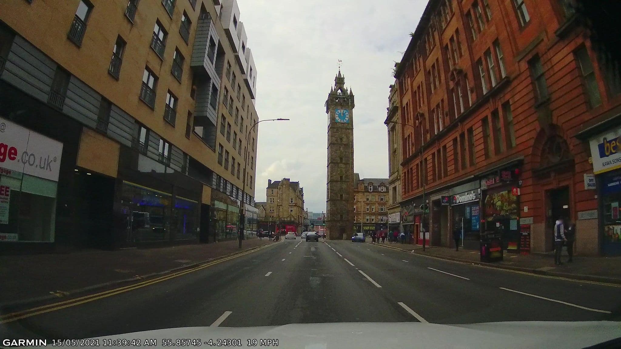 Street view near Cosy Apartment in Quiet City-Centre with Car Park, Glasgow — © gmc (CC BY-SA · Mapillary)