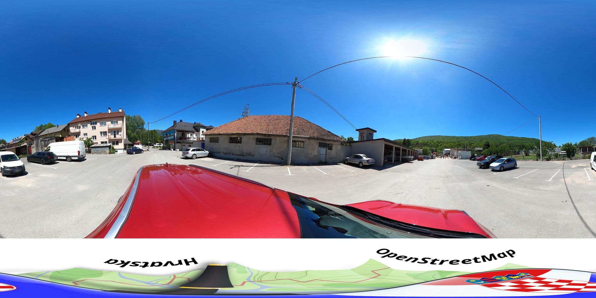 Street view near Apartment Mario, Lički Osik — © hbogner (CC BY-SA · Mapillary)