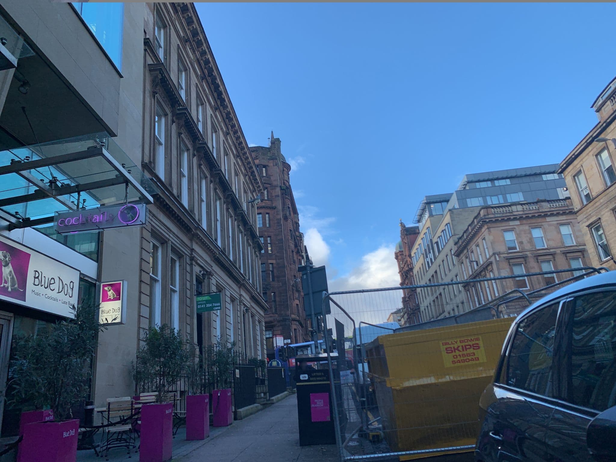 Street view near Barnett Waddingham, Glasgow — © gmc (CC BY-SA · Mapillary)