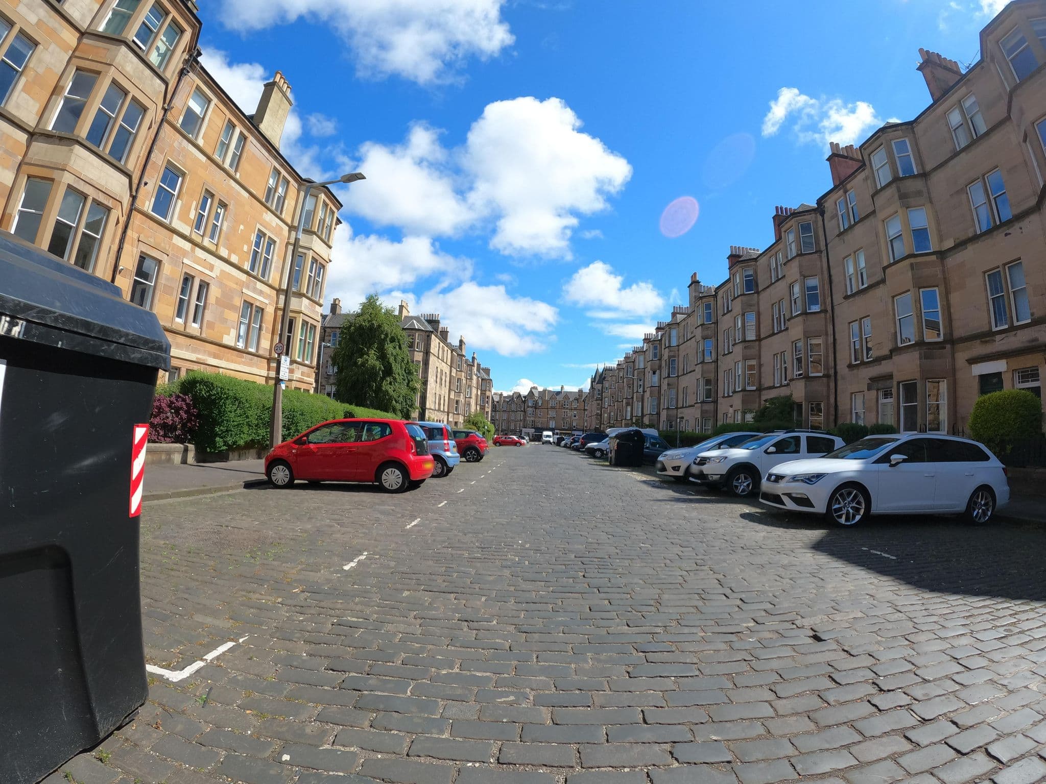 Street view near Warrender Apartment, Edinburgh — © hobgoblin (CC BY-SA · Mapillary)