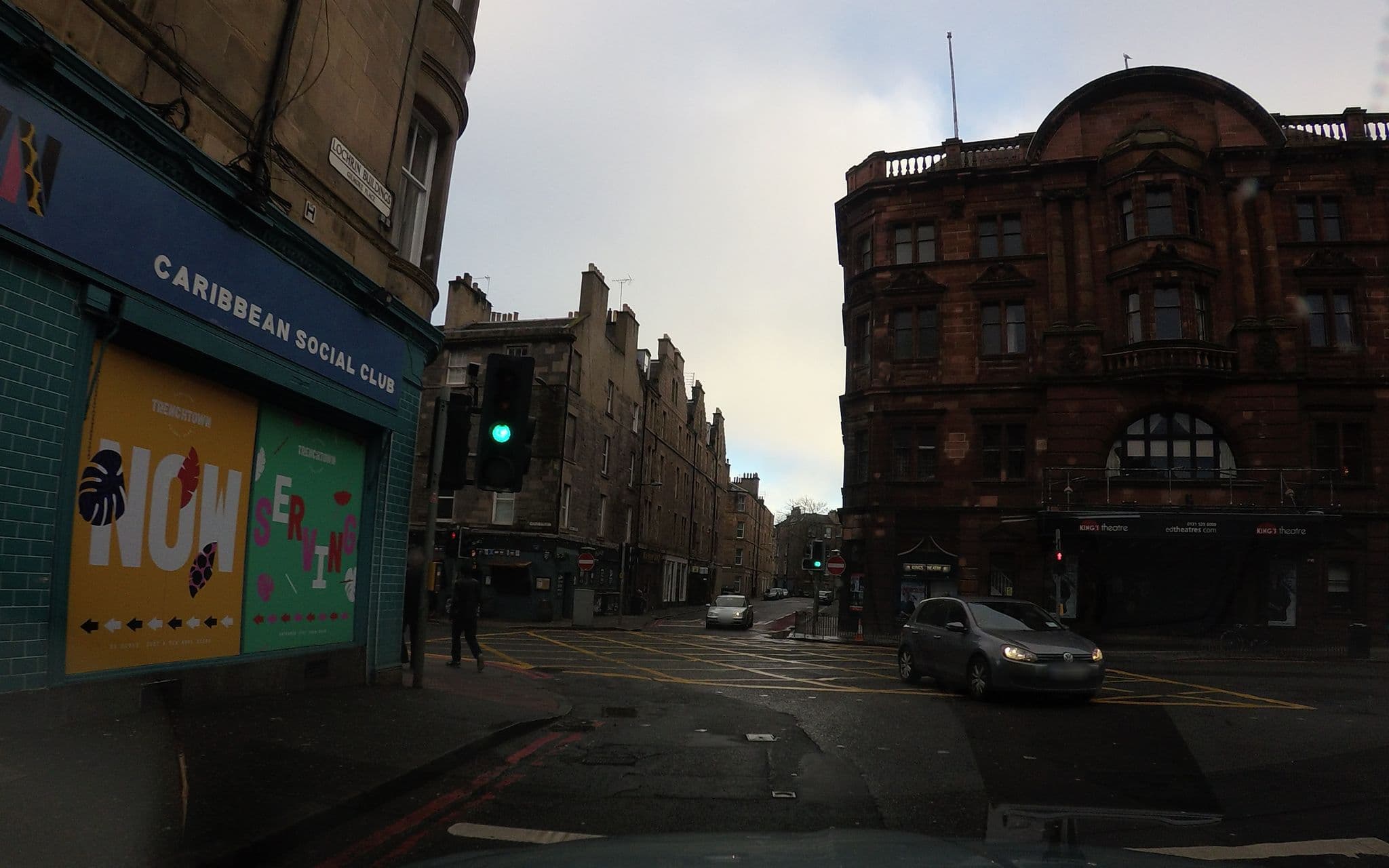 Street view near Menzies Apartment, Edinburgh — © hobgoblin (CC BY-SA · Mapillary)