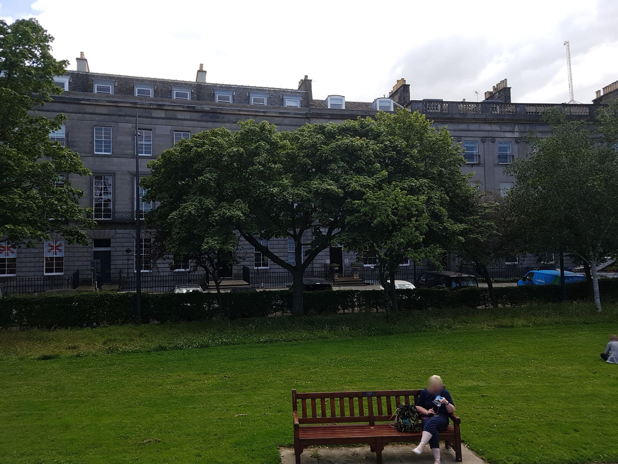 Street view near The Atholl, Edinburgh — © pbb (CC BY-SA · Mapillary)
