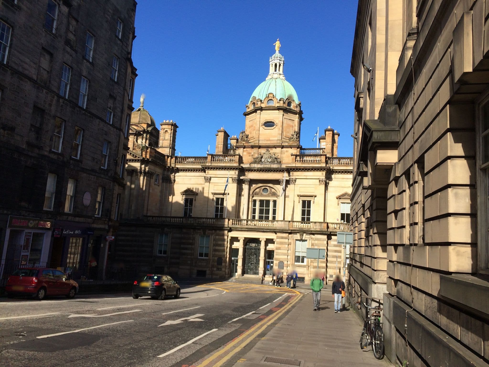 Street view near 431 Lawnmarket Flat, Edinburgh — © drnoble (CC BY-SA · Mapillary)