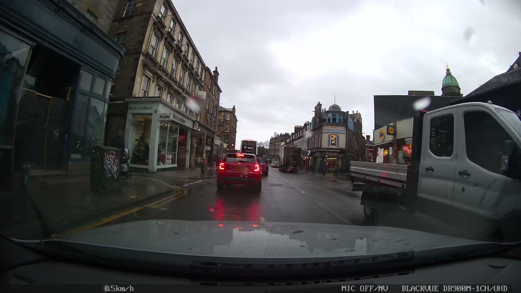 Street view near Caledonian Backpackers Hostel, Edinburgh — © Semir_Mapillary (CC BY-SA · Mapillary)