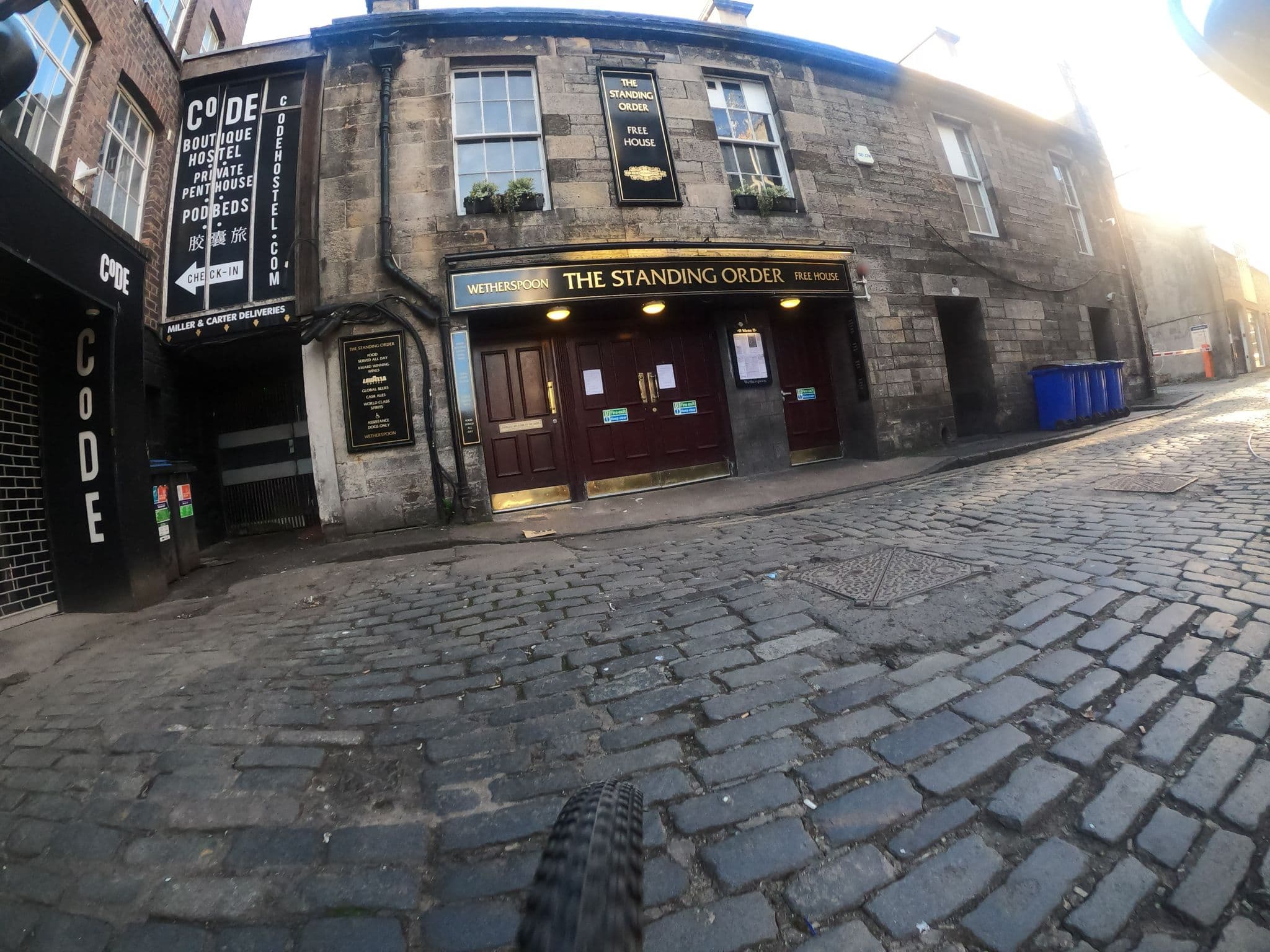 Street view near Destiny Scotland - Rose Street Flats, Edinburgh — © chris (CC BY-SA · Mapillary)