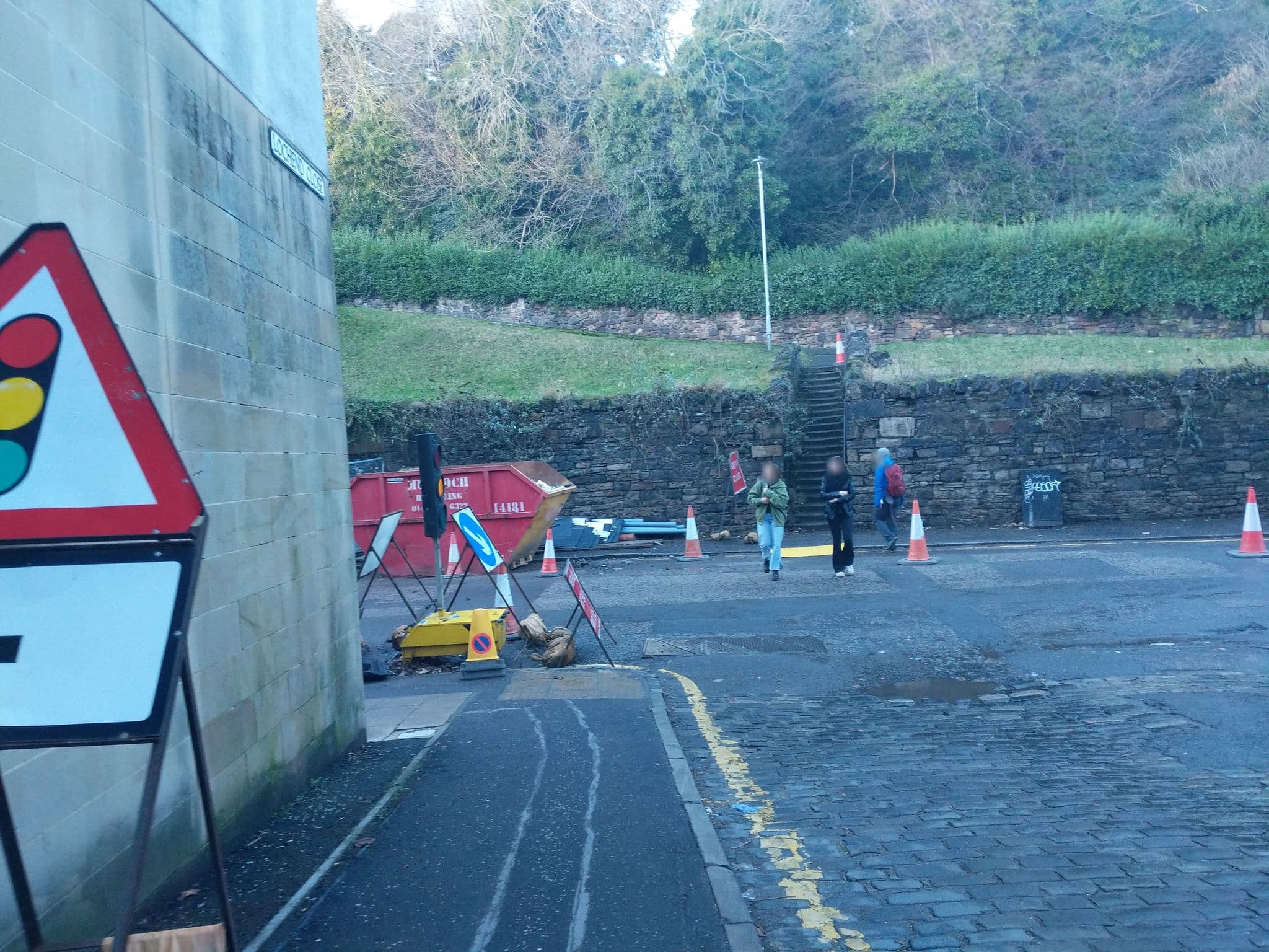 Street view near Holyrood Festival Apartments, Edinburgh — © ccbb7766 (CC BY-SA · Mapillary)