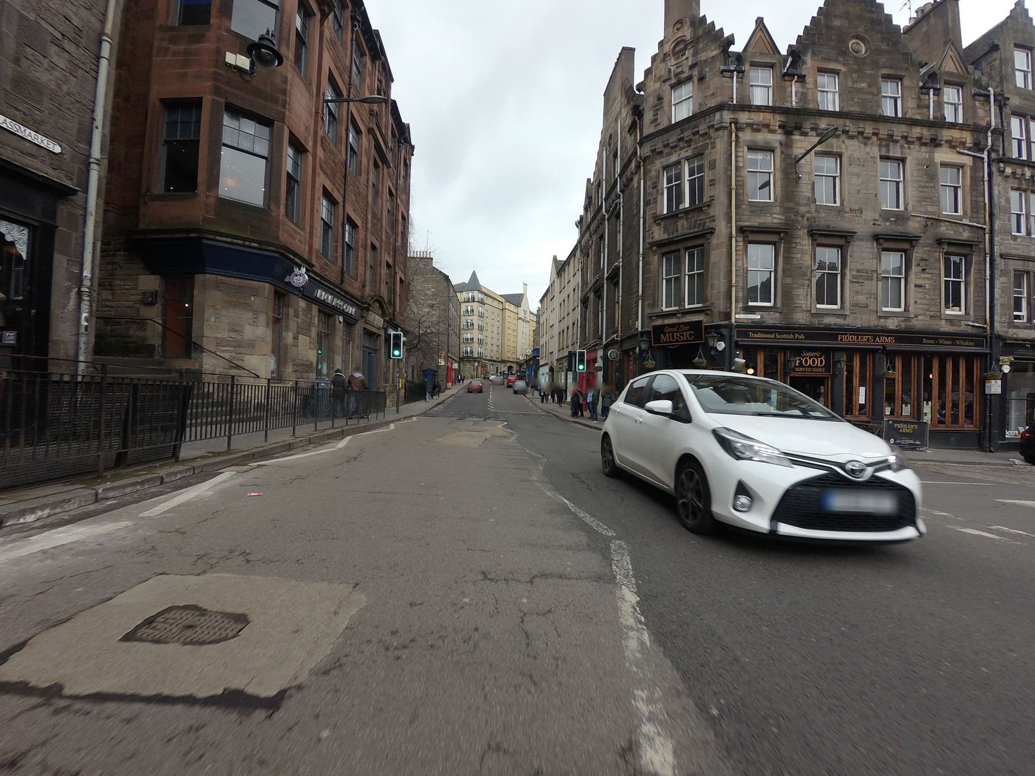 Street view near Art Roch Hostel, Edinburgh — © hobgoblin (CC BY-SA · Mapillary)