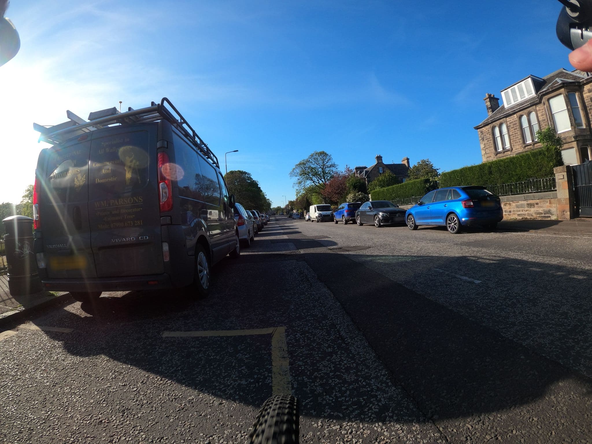 Street view near Trinity Mansion - Apartments, Edinburgh — © chris (CC BY-SA · Mapillary)