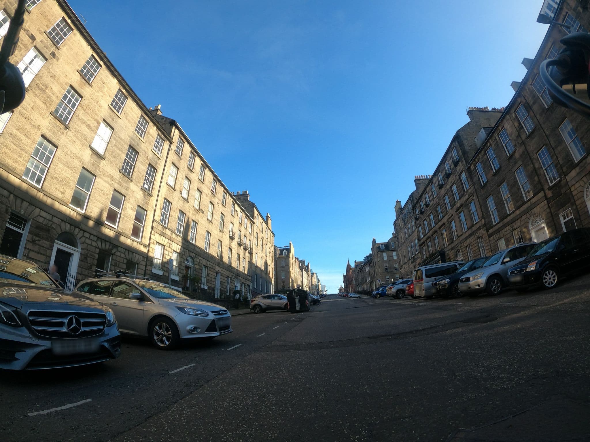Street view near Bus Station Backpackers, Edinburgh — © chris (CC BY-SA · Mapillary)