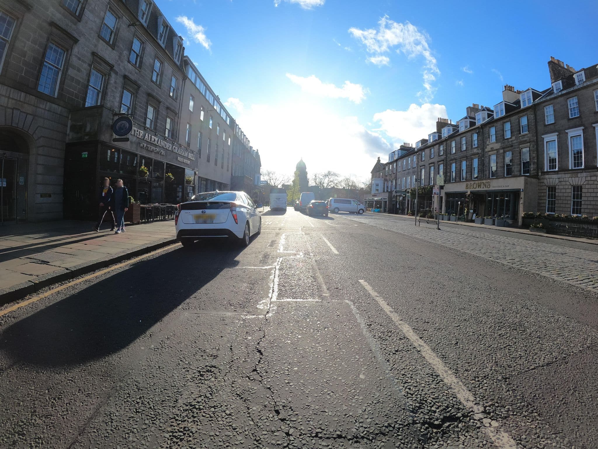 Street view near Georgian Suite (room 12) - Tigerlilly, Edinburgh — © hobgoblin (CC BY-SA · Mapillary)