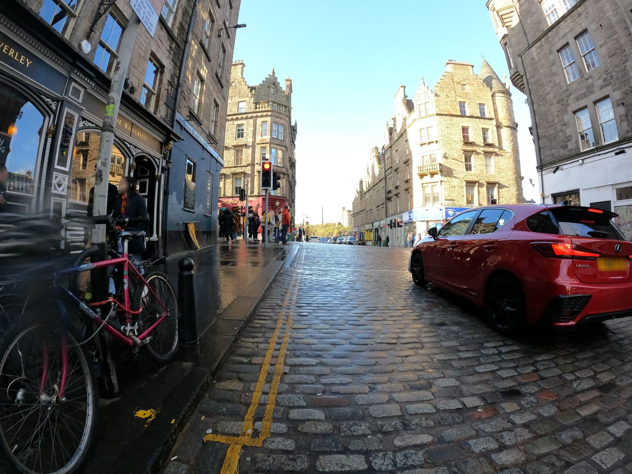 Street view near Escape Room Prize, Edinburgh — © hobgoblin (CC BY-SA · Mapillary)