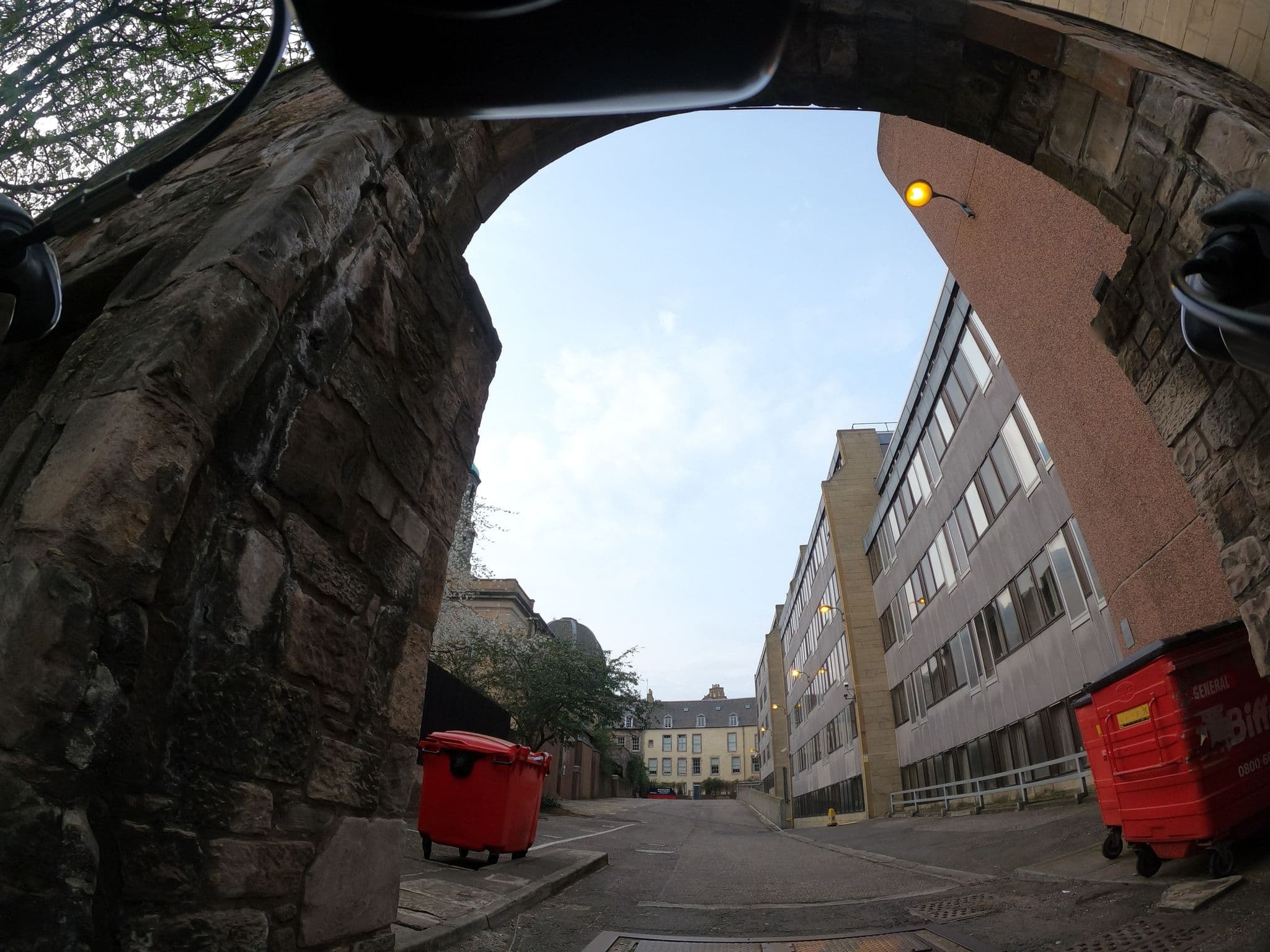 Street view near Travelodge, Edinburgh — © chris (CC BY-SA · Mapillary)