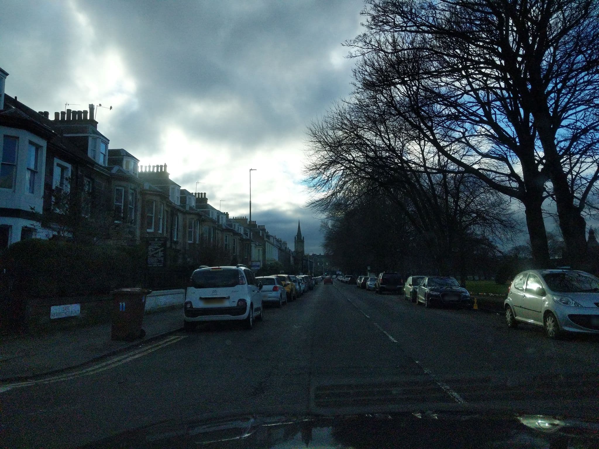 Street view near The Rainbow Hermitage, Edinburgh — © ccbb7766 (CC BY-SA · Mapillary)