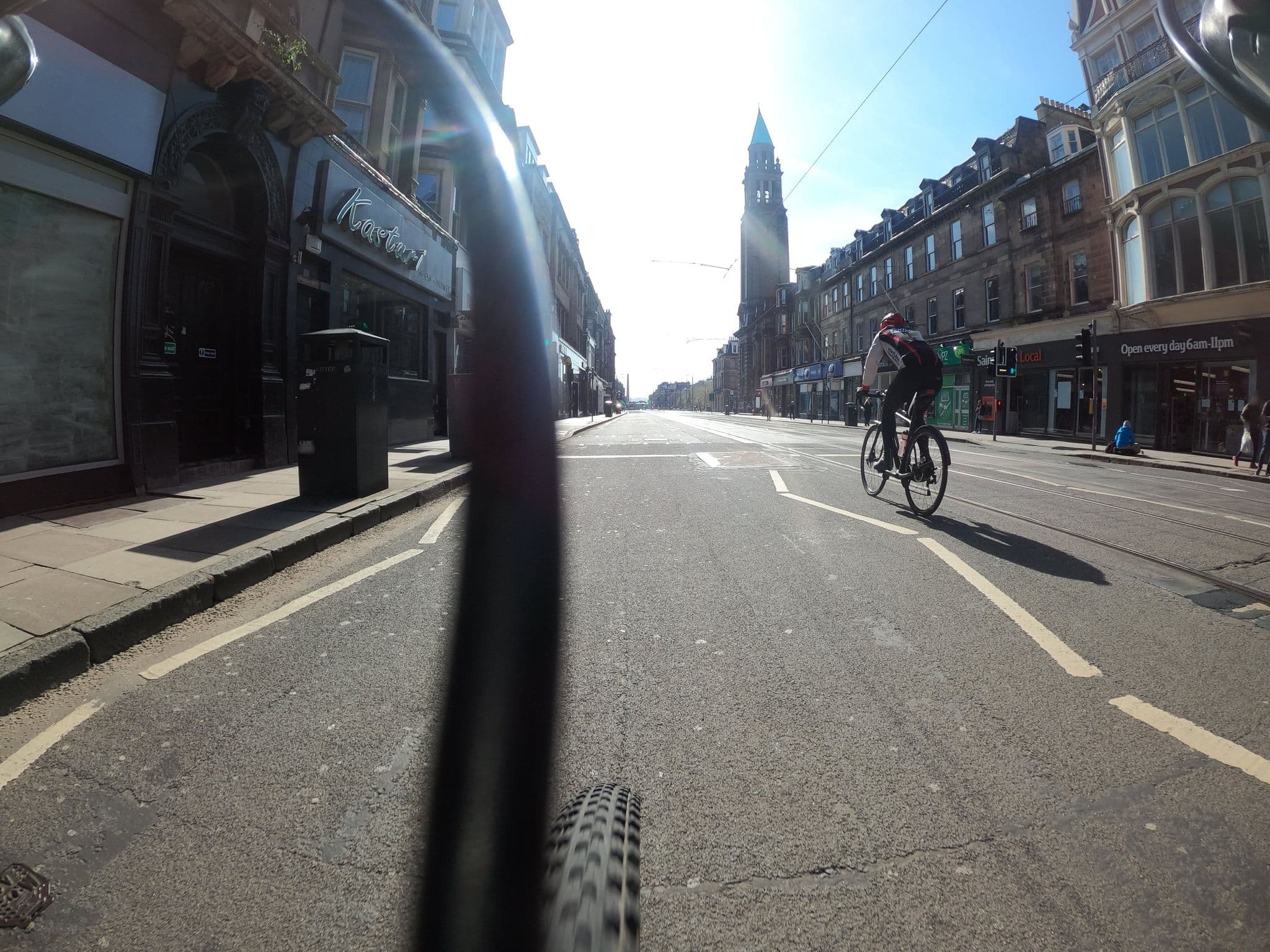 Street view near Cityroomz Edinburgh Hotel, Edinburgh — © chris (CC BY-SA · Mapillary)