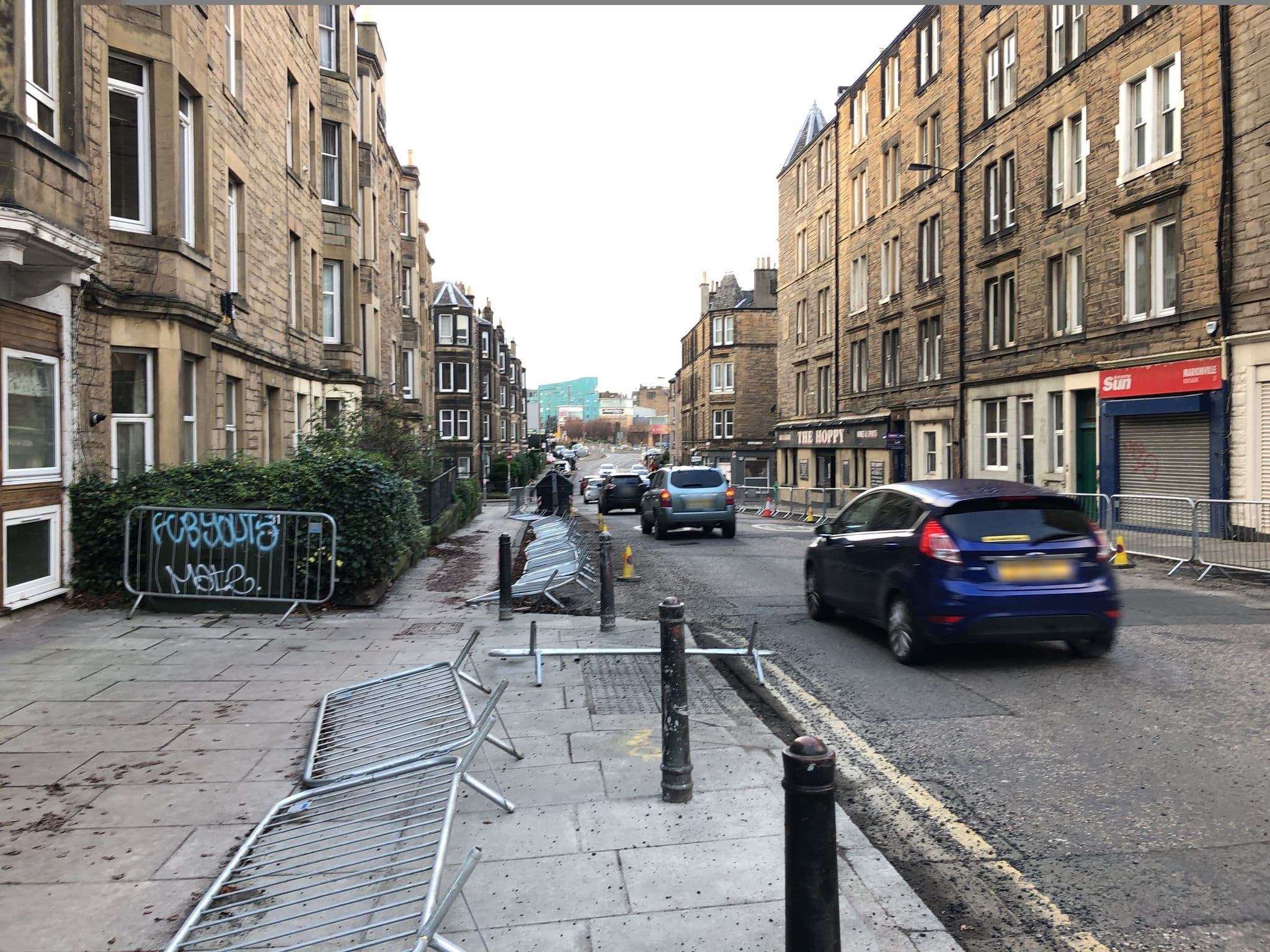 Street view near Atria 22 Self-Catering Apartments, Edinburgh — © drnoble (CC BY-SA · Mapillary)