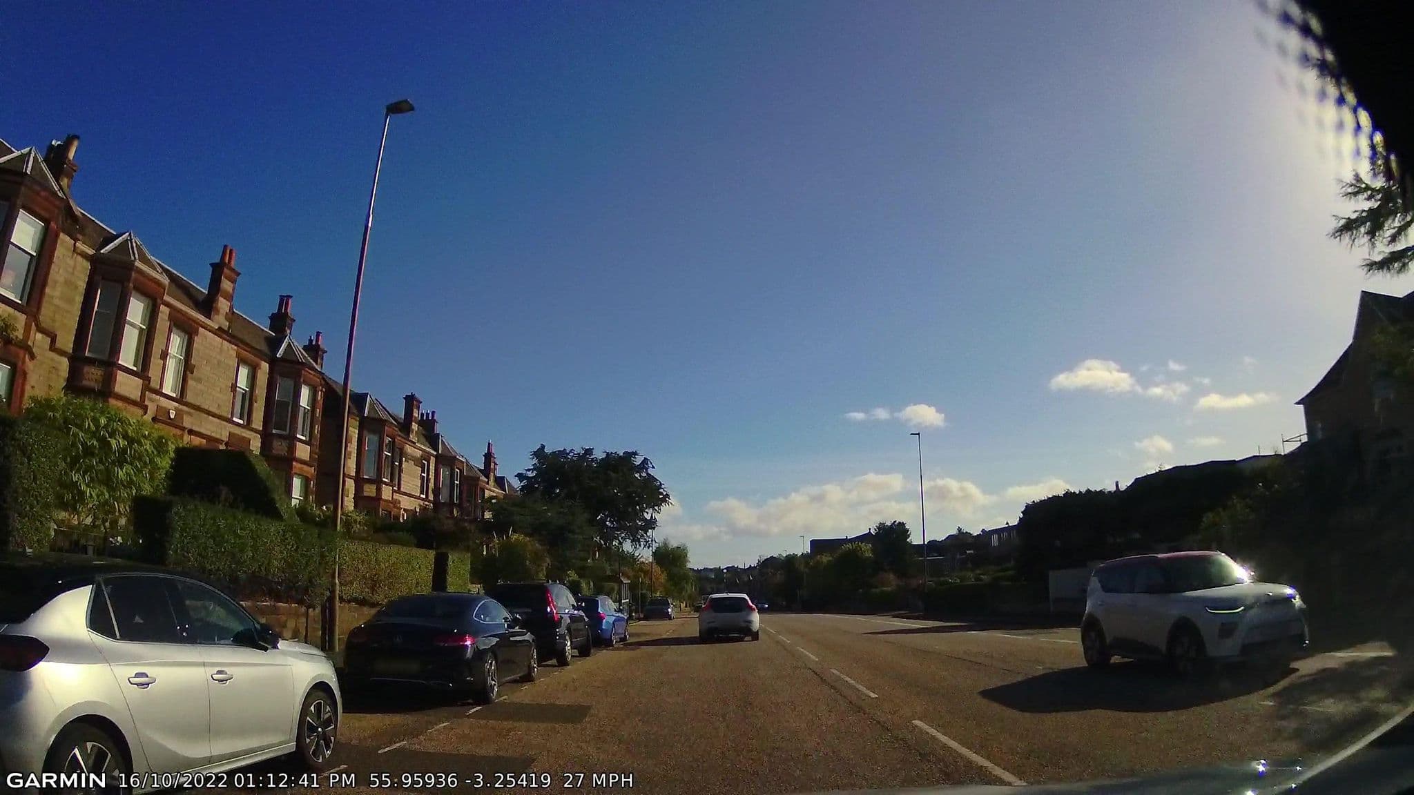Street view near MD's, Edinburgh — © gmc (CC BY-SA · Mapillary)