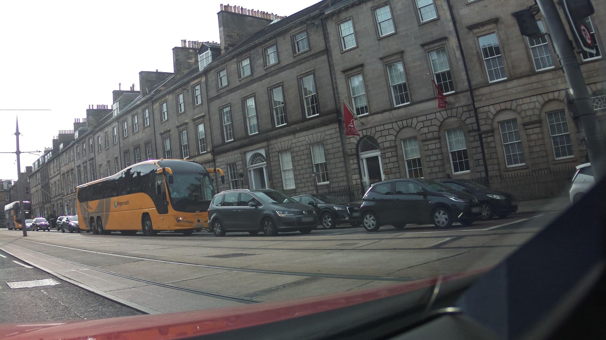 Street view near Destination Edinburgh, Edinburgh — © southglos (CC BY-SA · Mapillary)