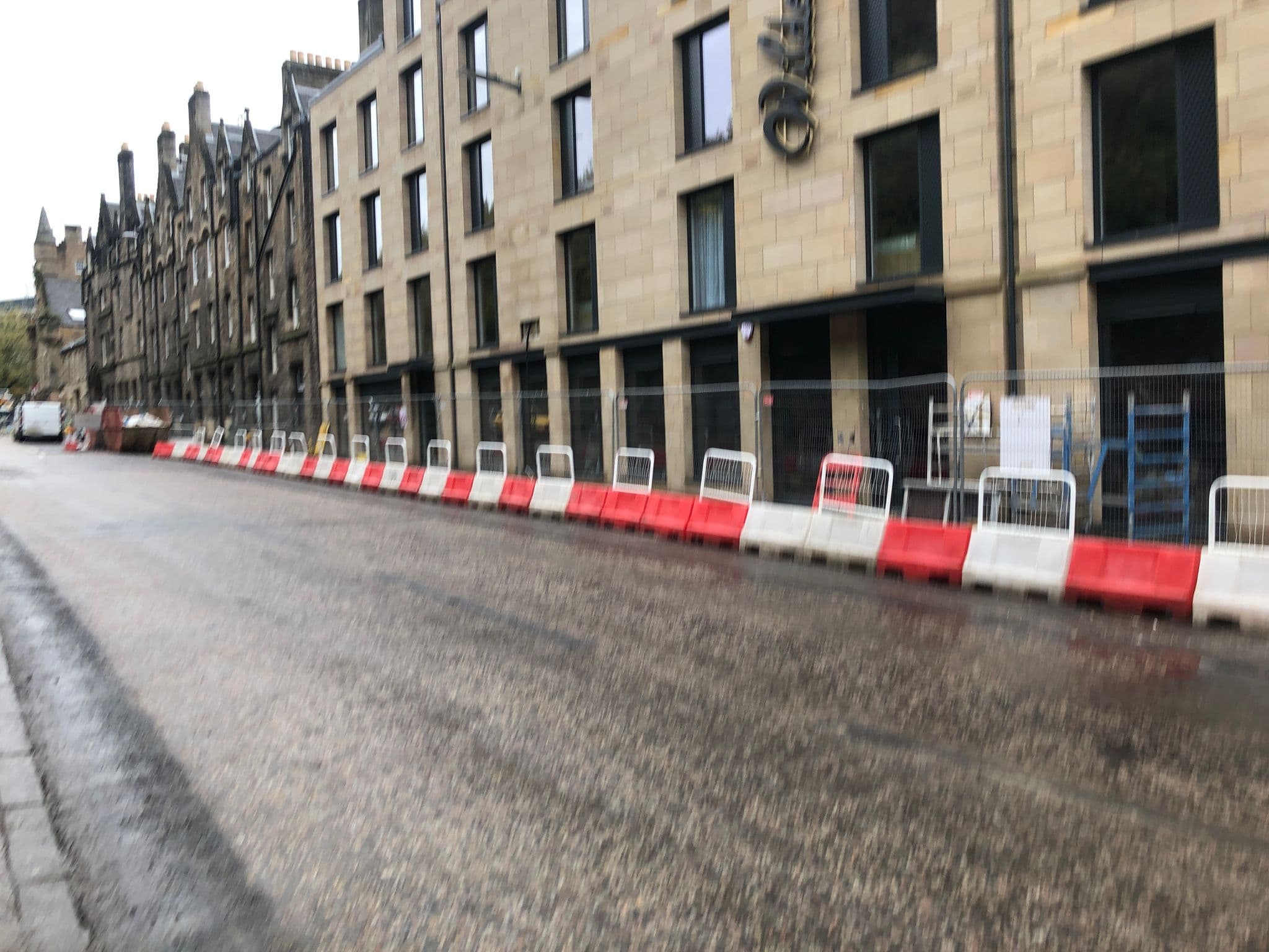 Street view near Wilde Aparthotel by Staycity Grassmarket, Edinburgh — © drnoble (CC BY-SA · Mapillary)