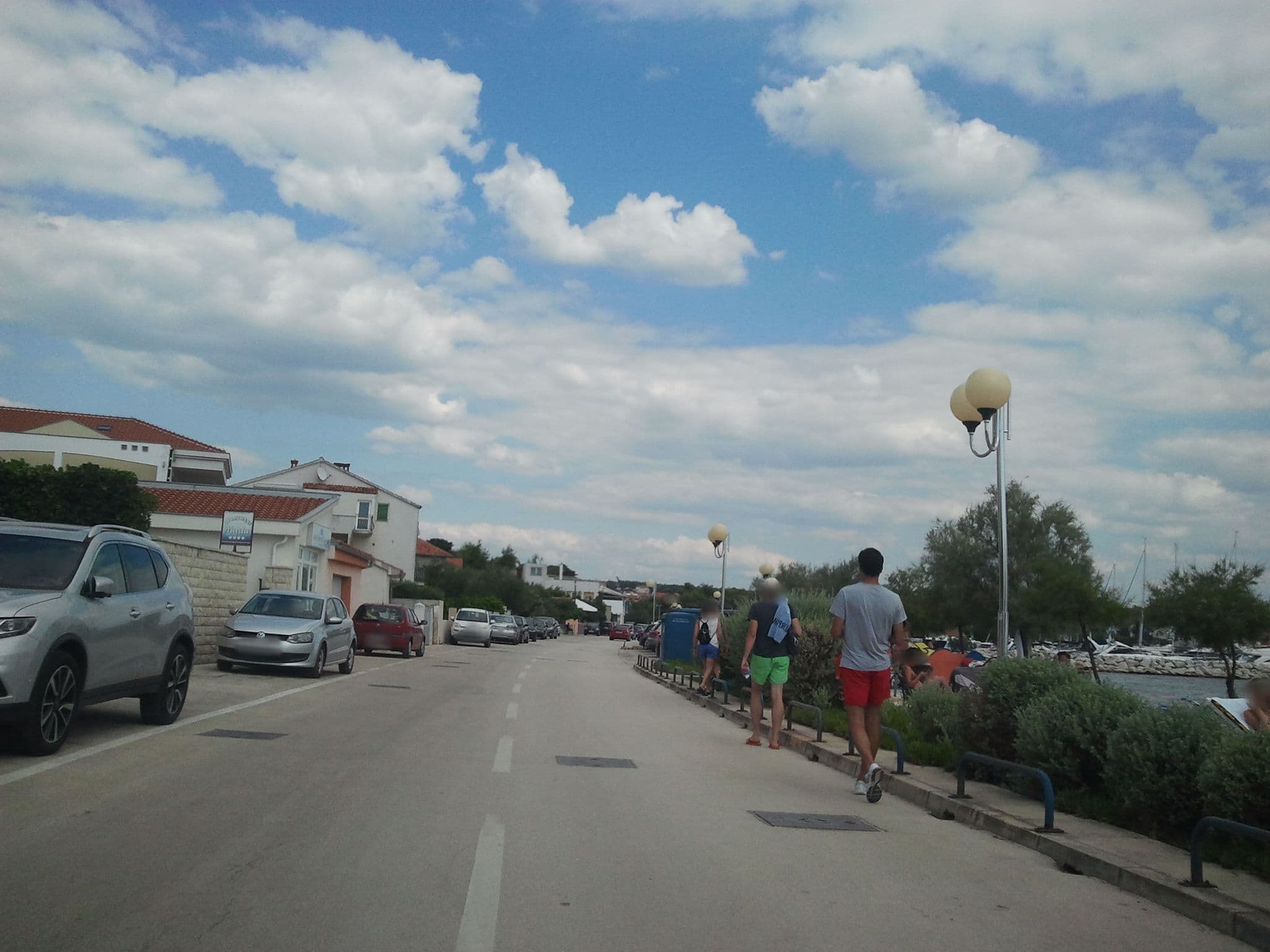 Street view near Villa Ivana, Zadar