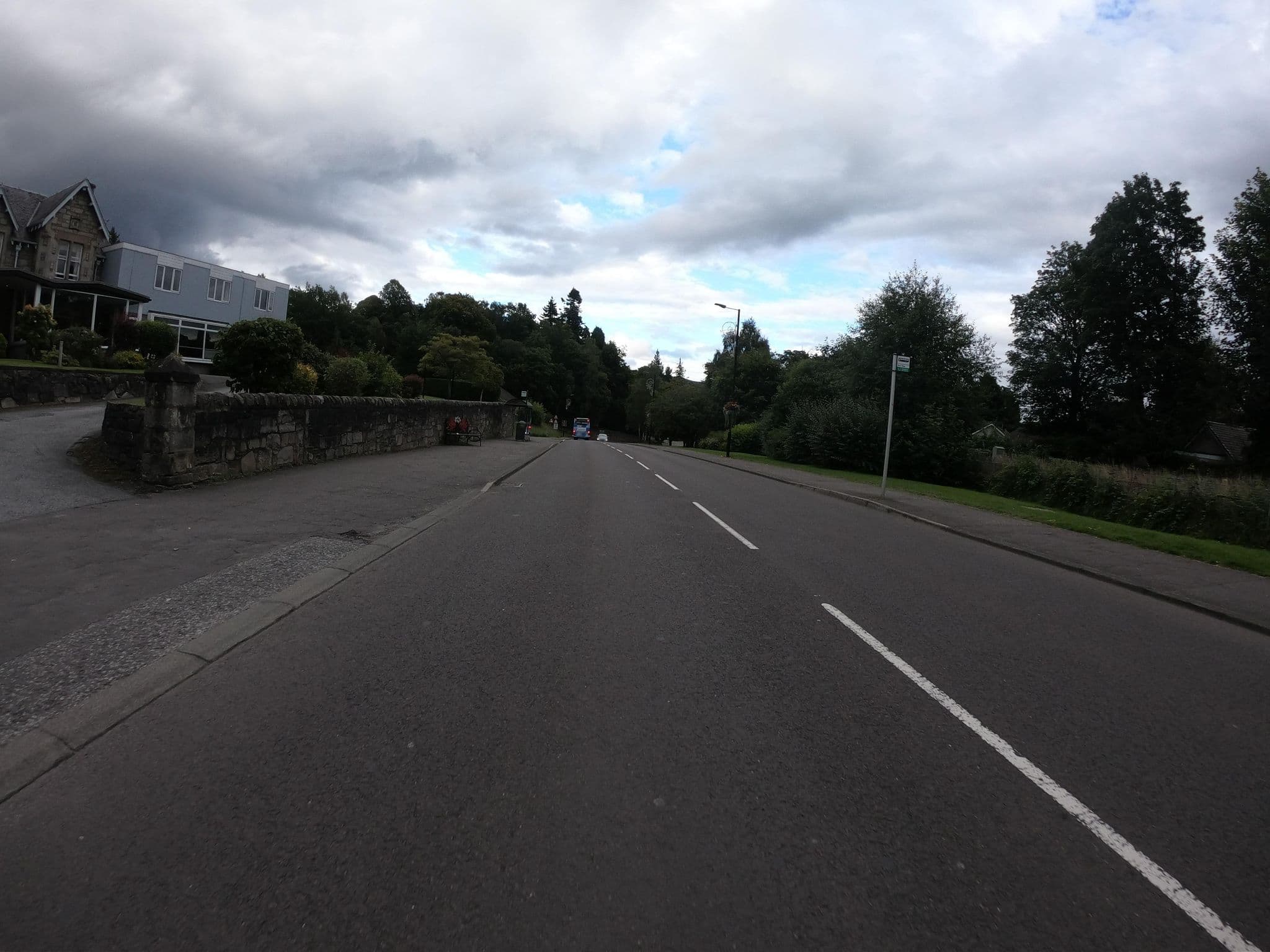 Street view near Birchwood Hotel, Pitlochry — © joostjakob (CC BY-SA · Mapillary)