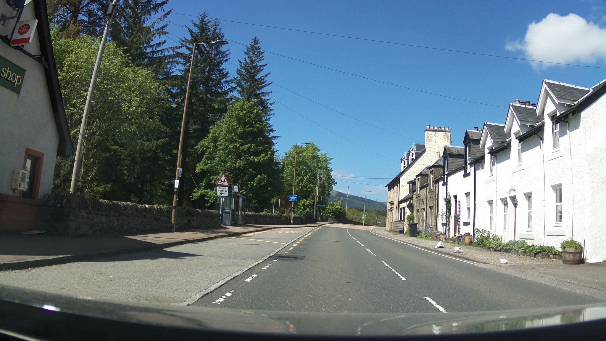 Street view near The Inn & Bistro, Callander — © southglos (CC BY-SA · Mapillary)