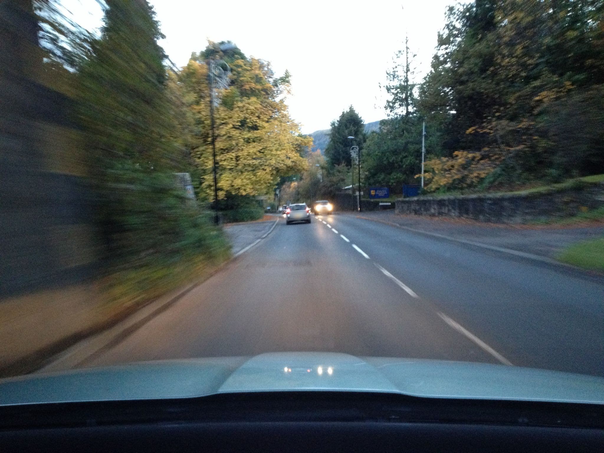 Street view near Atholl Palace Gate Lodge, Pitlochry — © hobgoblin (CC BY-SA · Mapillary)