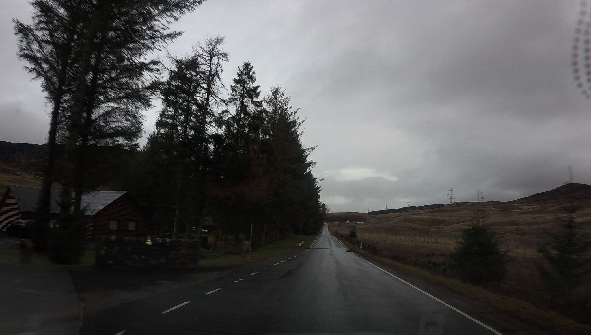 Street view near Highland Perthshire Lodges, Aberfeldy — © hobgoblin (CC BY-SA · Mapillary)