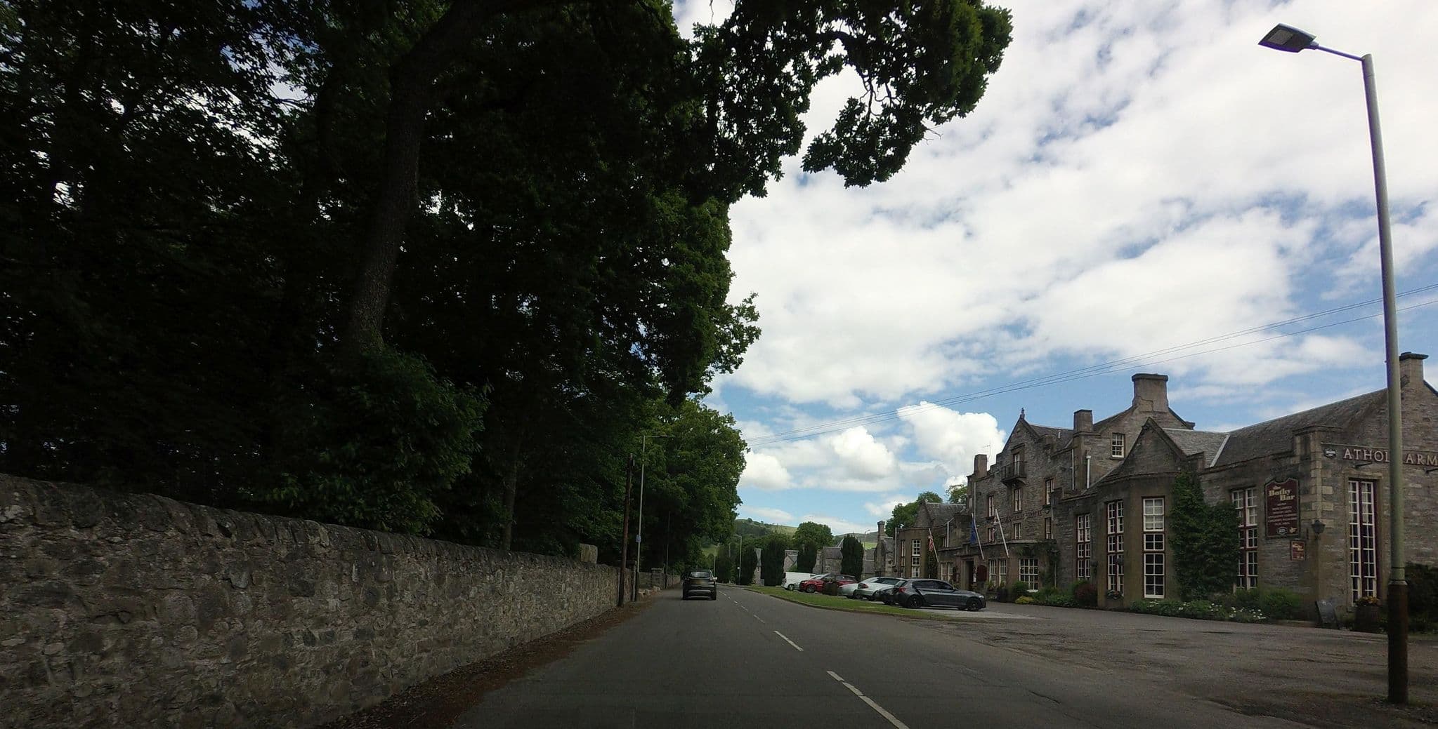 Street view near RTR Catering, Pitlochry — © hobgoblin (CC BY-SA · Mapillary)