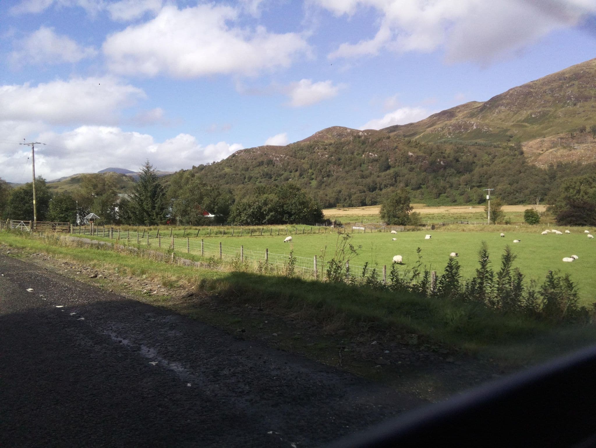 Street view near Glenardran House, Callander — © southglos (CC BY-SA · Mapillary)