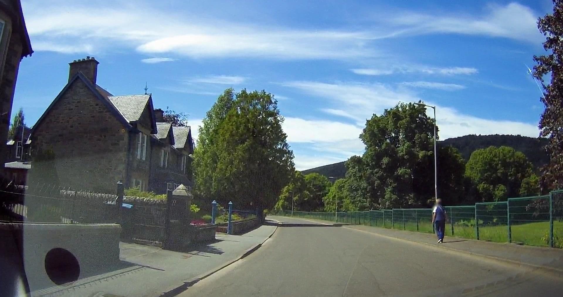 Street view near Aberfeldy Holiday Cottages, Aberfeldy — © tallguy (CC BY-SA · Mapillary)