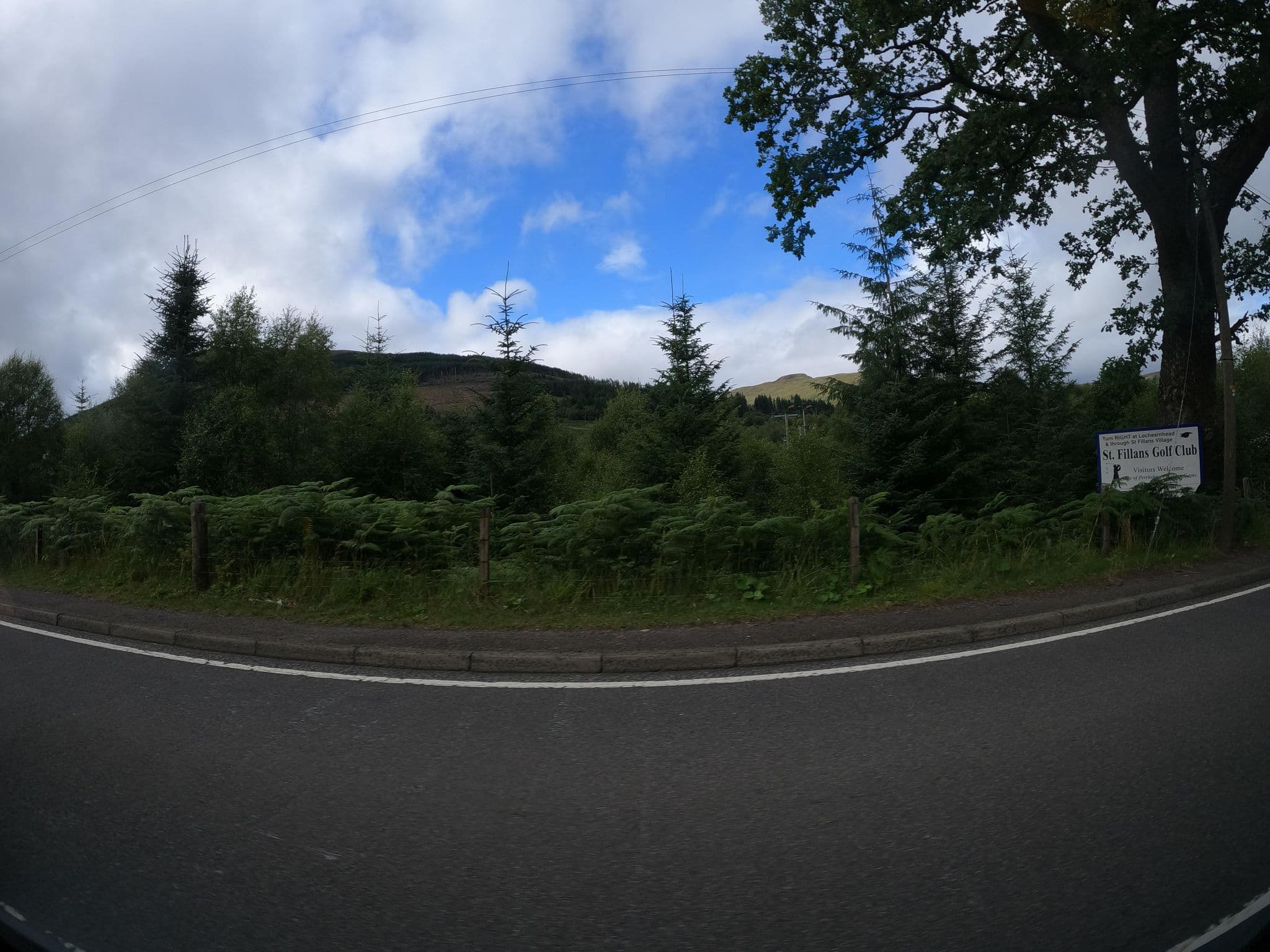 Street view near Balquhidder Braes Holiday Park, Callander — © hobgoblin (CC BY-SA · Mapillary)