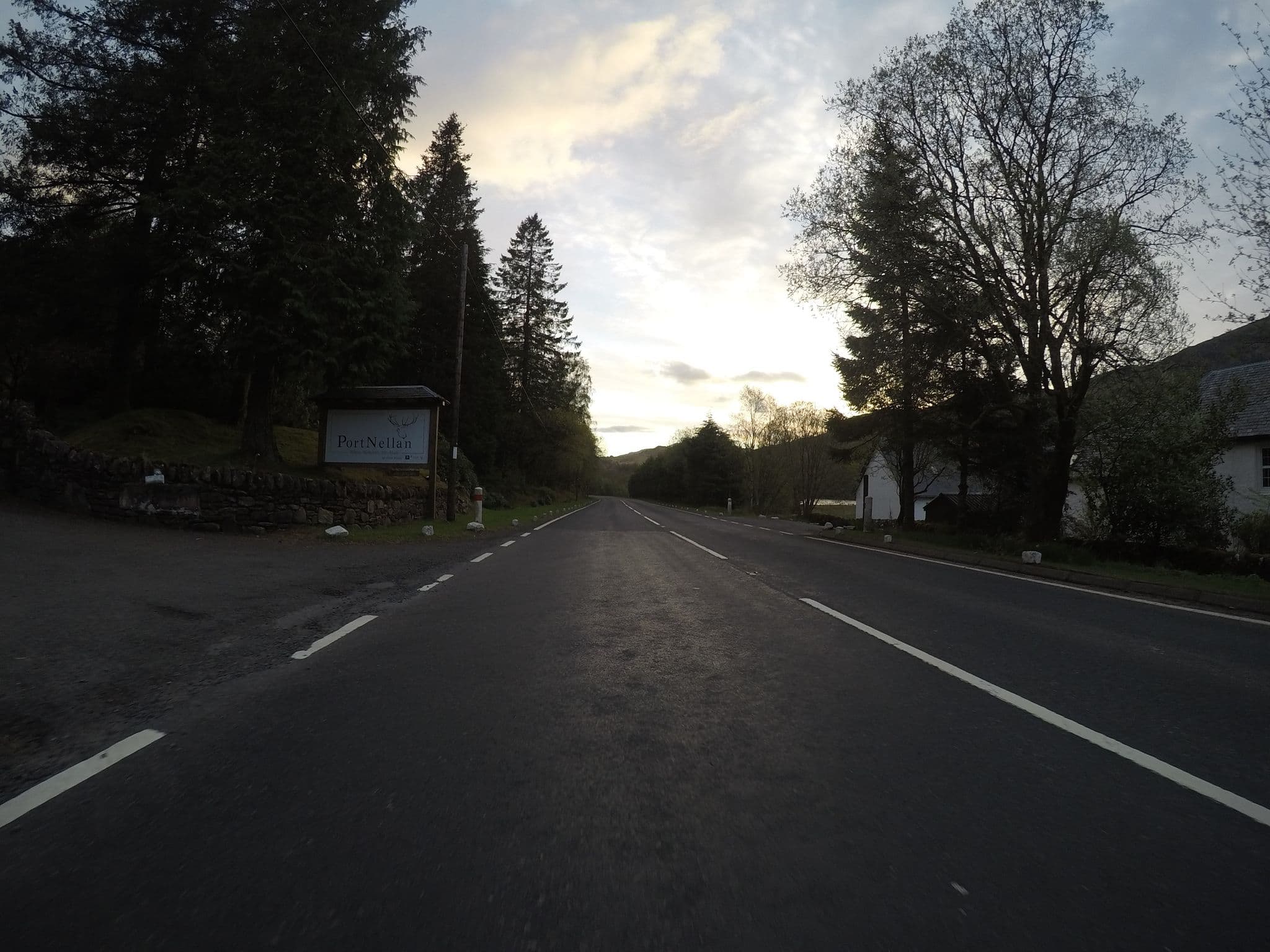 Street view near Portnellan, Callander — © chrisbeddow (CC BY-SA · Mapillary)