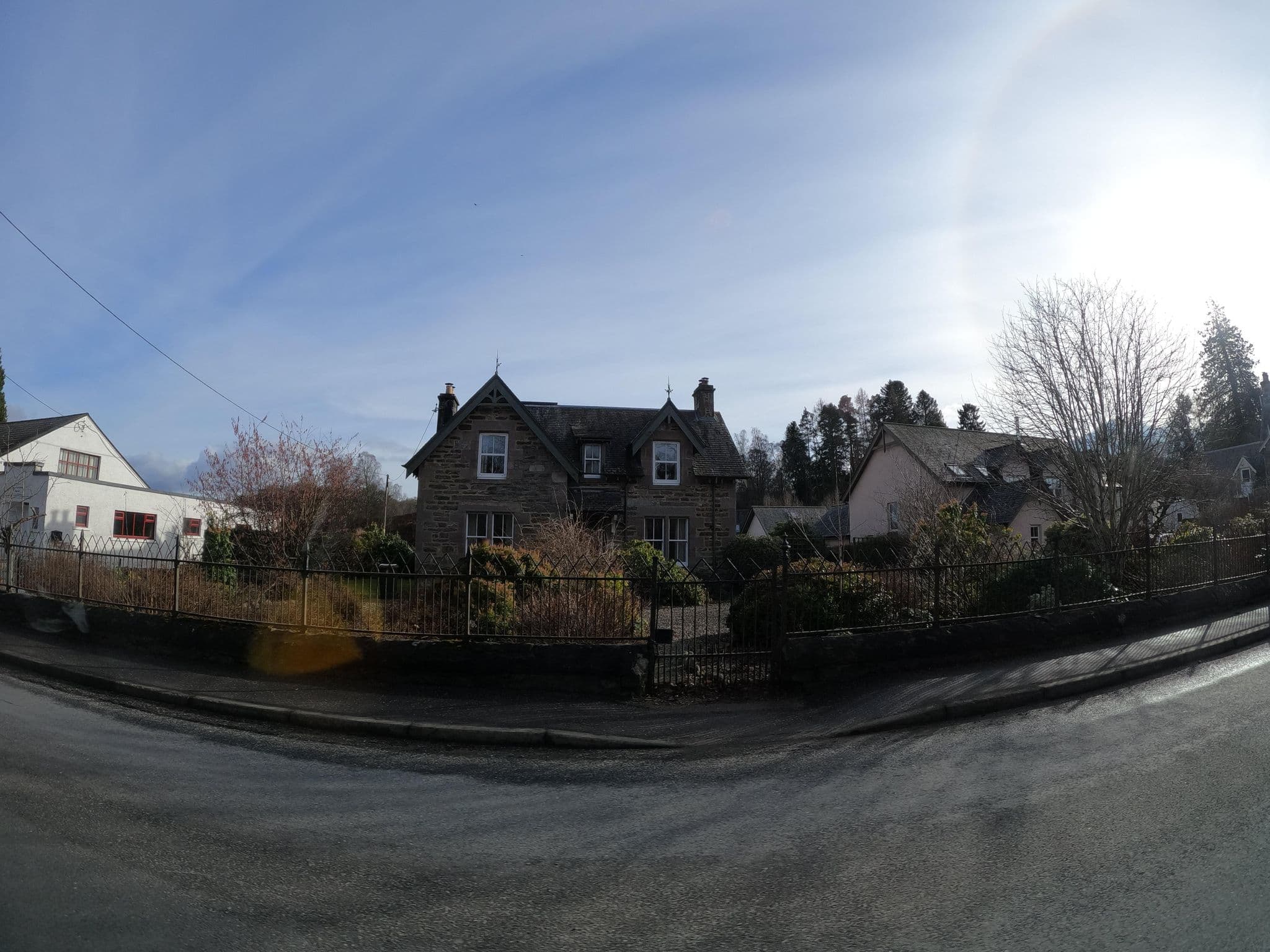 Street view near The Hayloft, Pitlochry — © hobgoblin (CC BY-SA · Mapillary)
