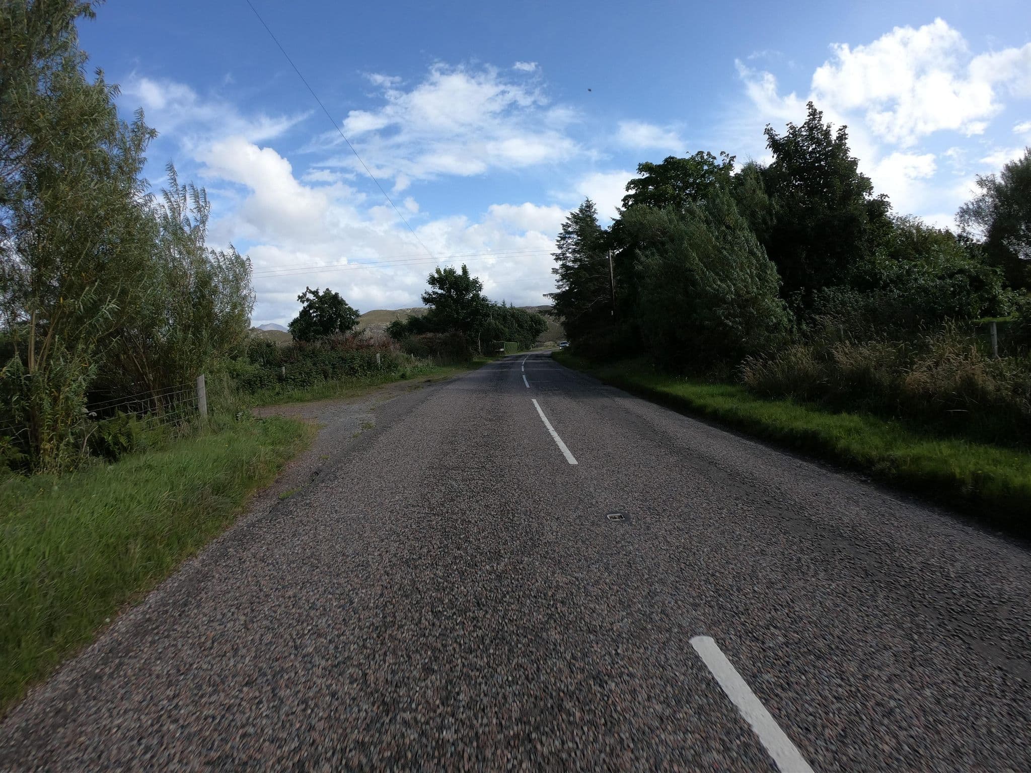 Street view near Fraoch Eilean Croft, Ullapool — © joostjakob (CC BY-SA · Mapillary)