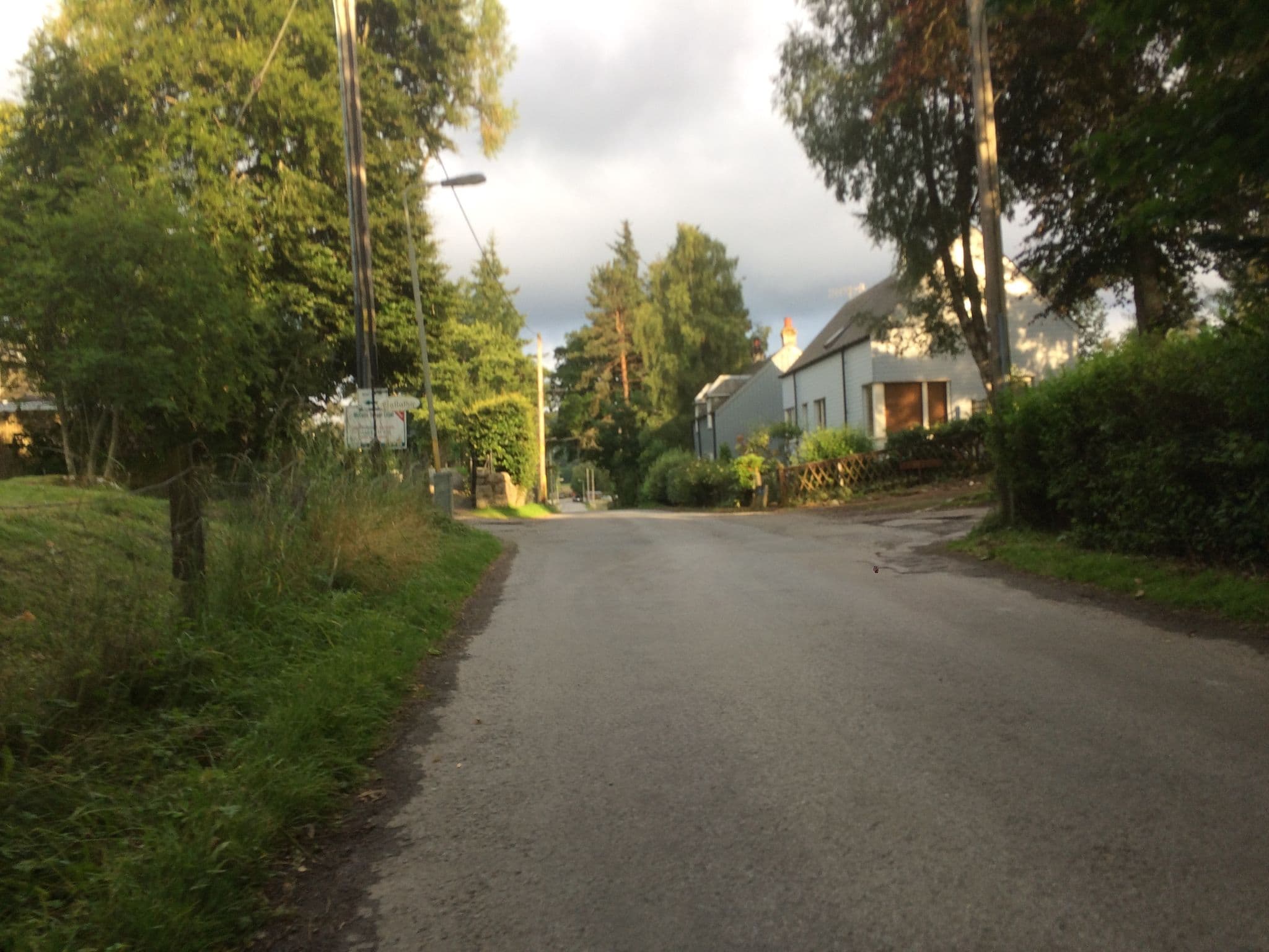 Street view near The Pines, Newtonmore — © drnoble (CC BY-SA · Mapillary)