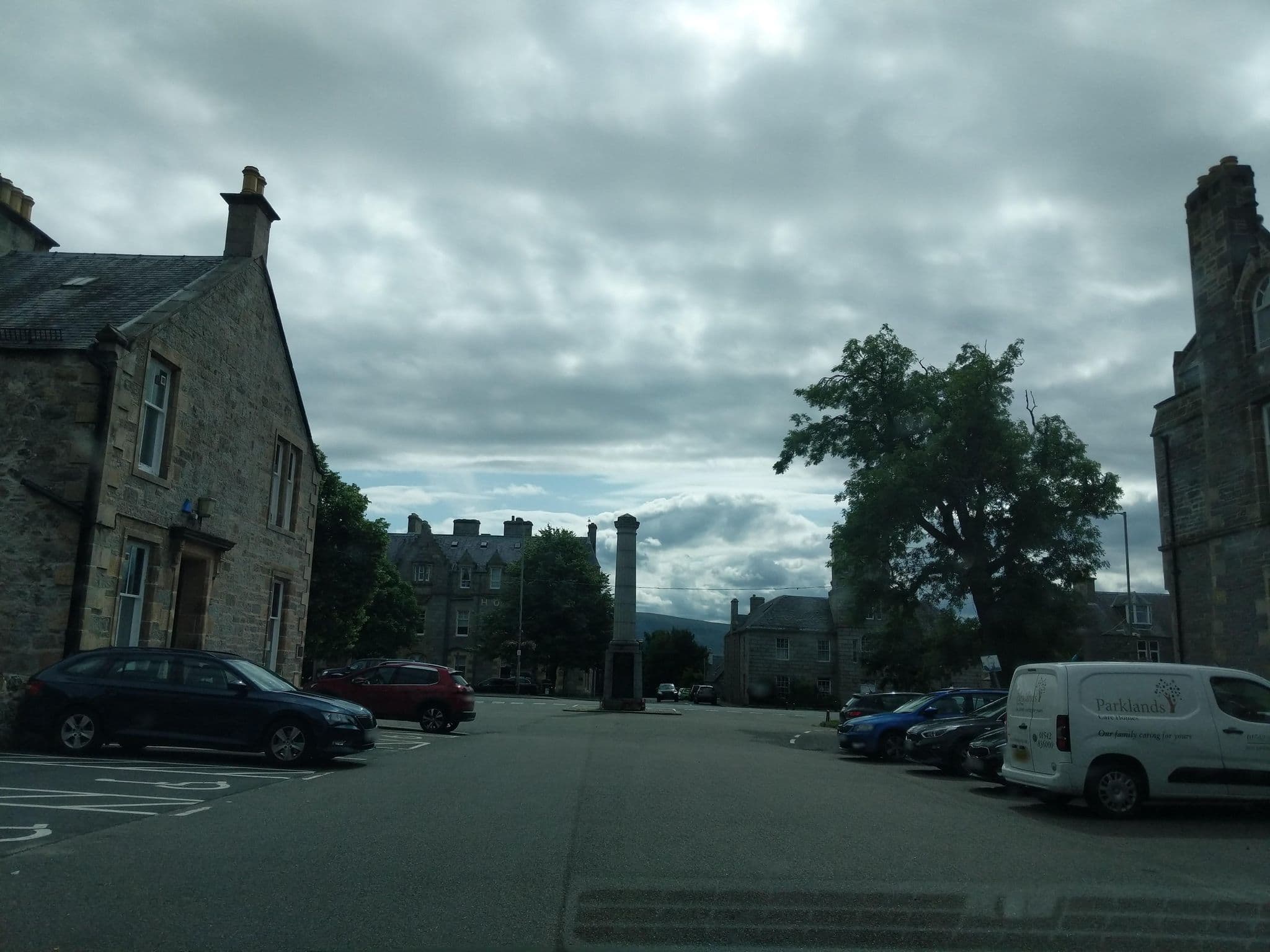 Street view near Tyree House Hotel, Grantown on Spey — © ccbb7766 (CC BY-SA · Mapillary)