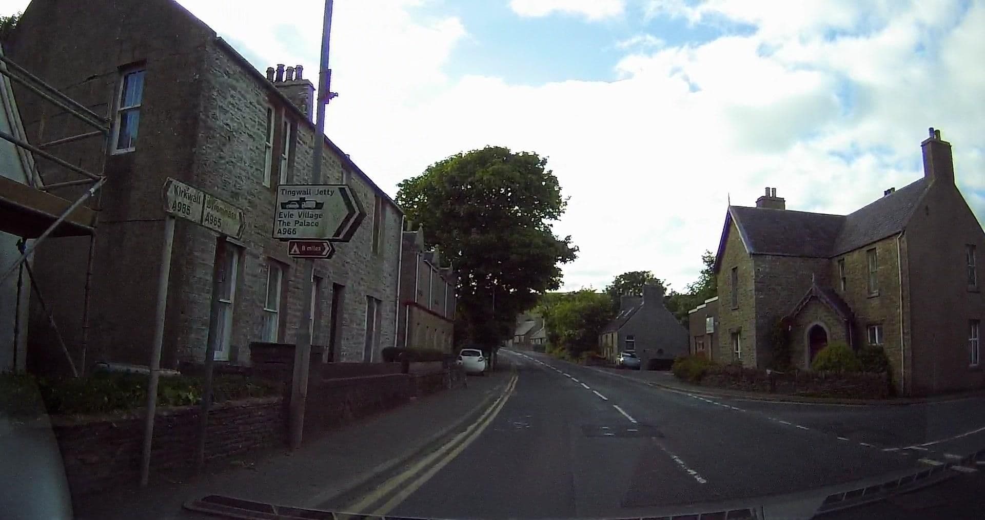Street view near Atlantis Lodges, Kirkwall — © tallguy (CC BY-SA · Mapillary)