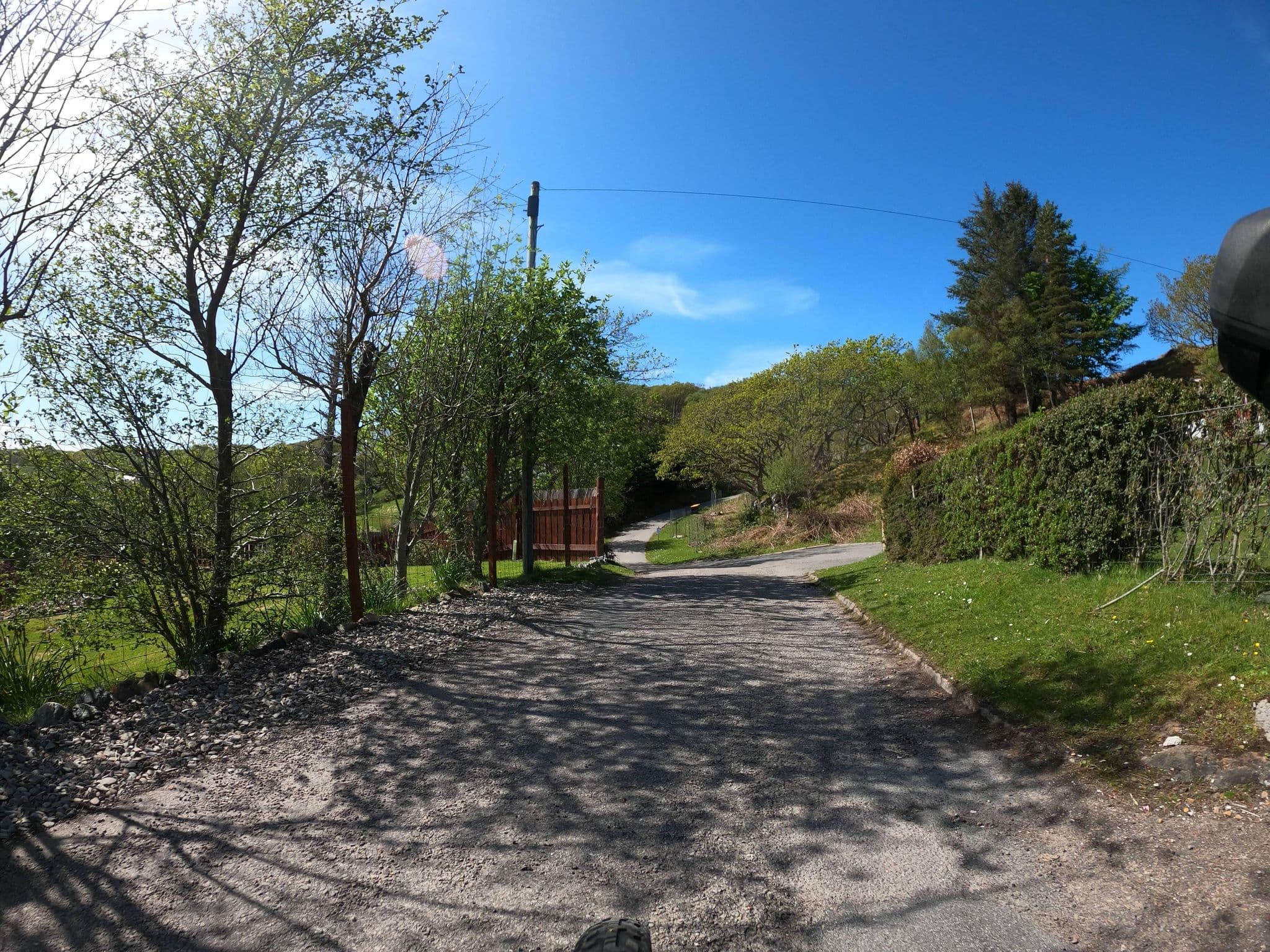 Street view near Caisteal Liath Chalets, Ullapool — © plexi32 (CC BY-SA · Mapillary)