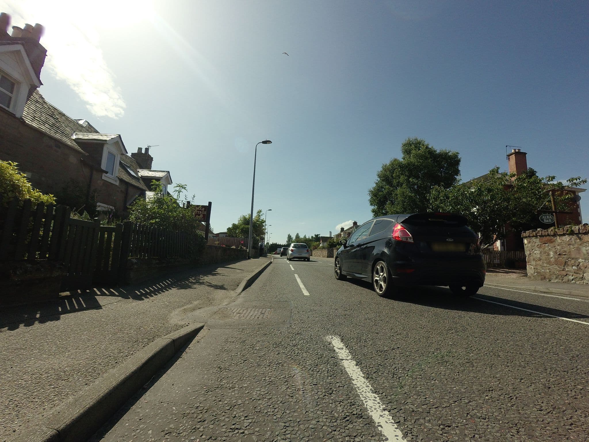 Street view near Crossroads Bungalow, Inverness — © tallguy (CC BY-SA · Mapillary)