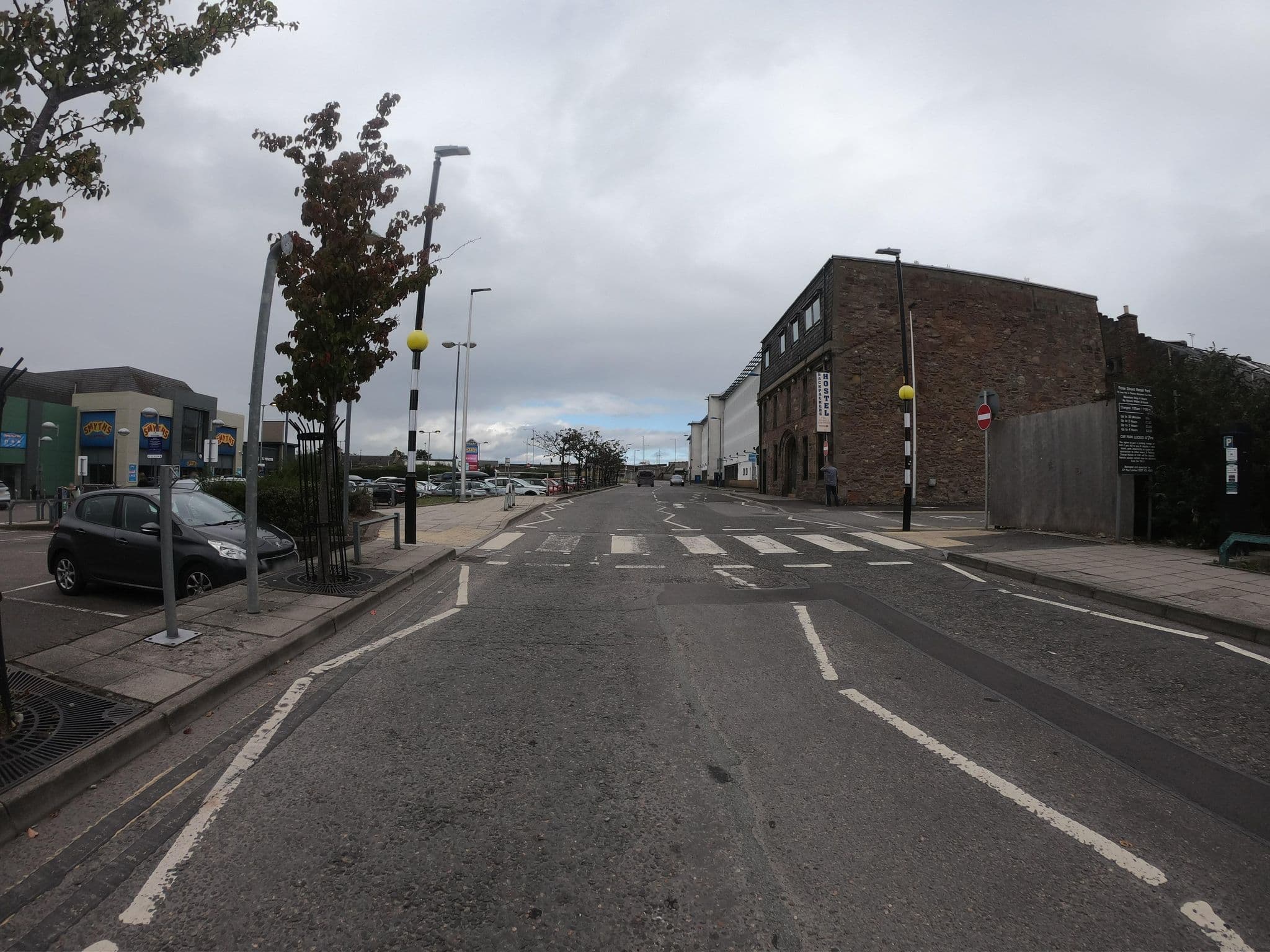Street view near Inverness Tourist Hostel, Inverness — © joostjakob (CC BY-SA · Mapillary)